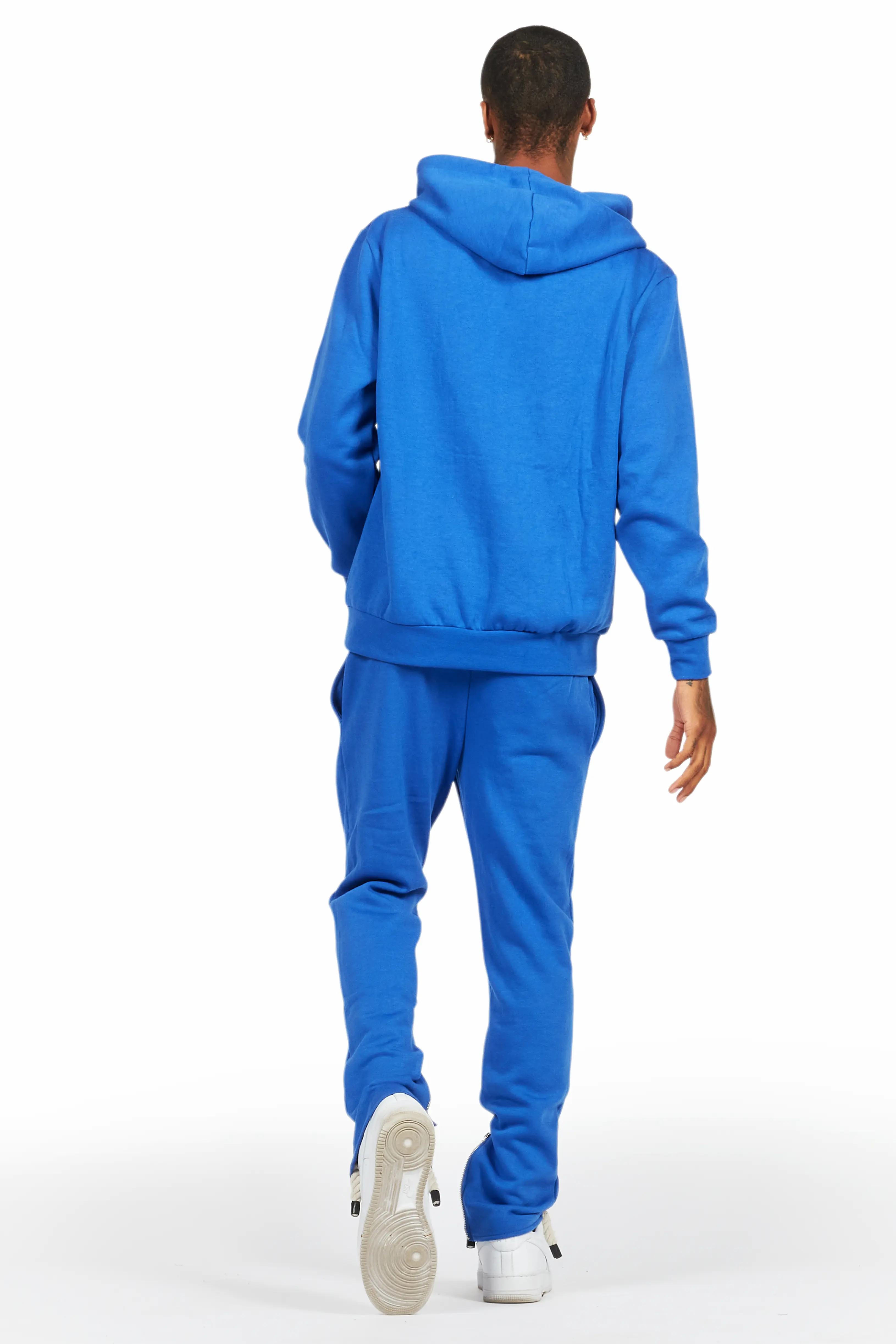 Briggs Royal Blue Hoodie/Slim Fit Track Set - Image 4