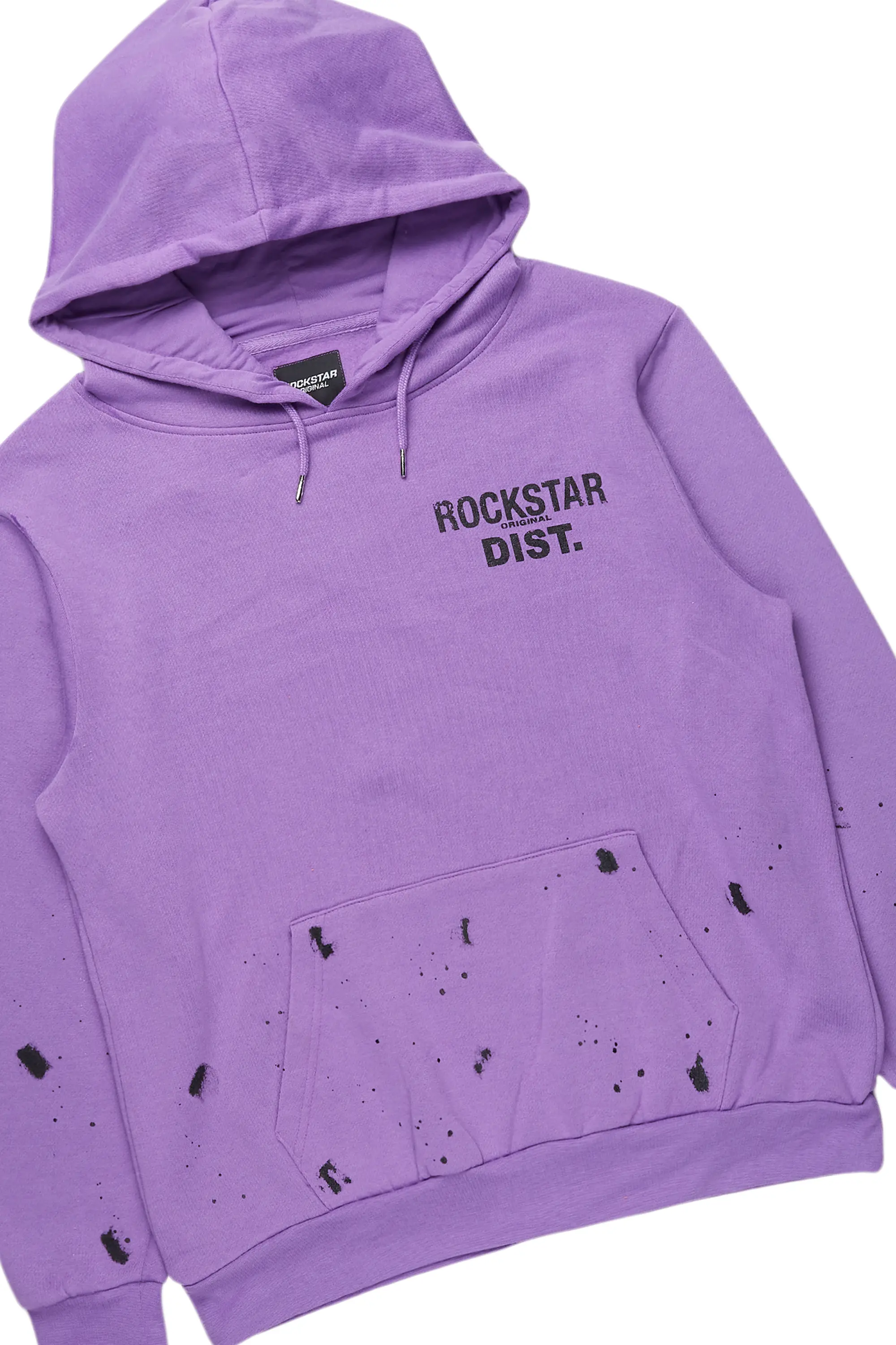Raffer Purple Hoodie Baggy Fit Pant Track Set - Image 7