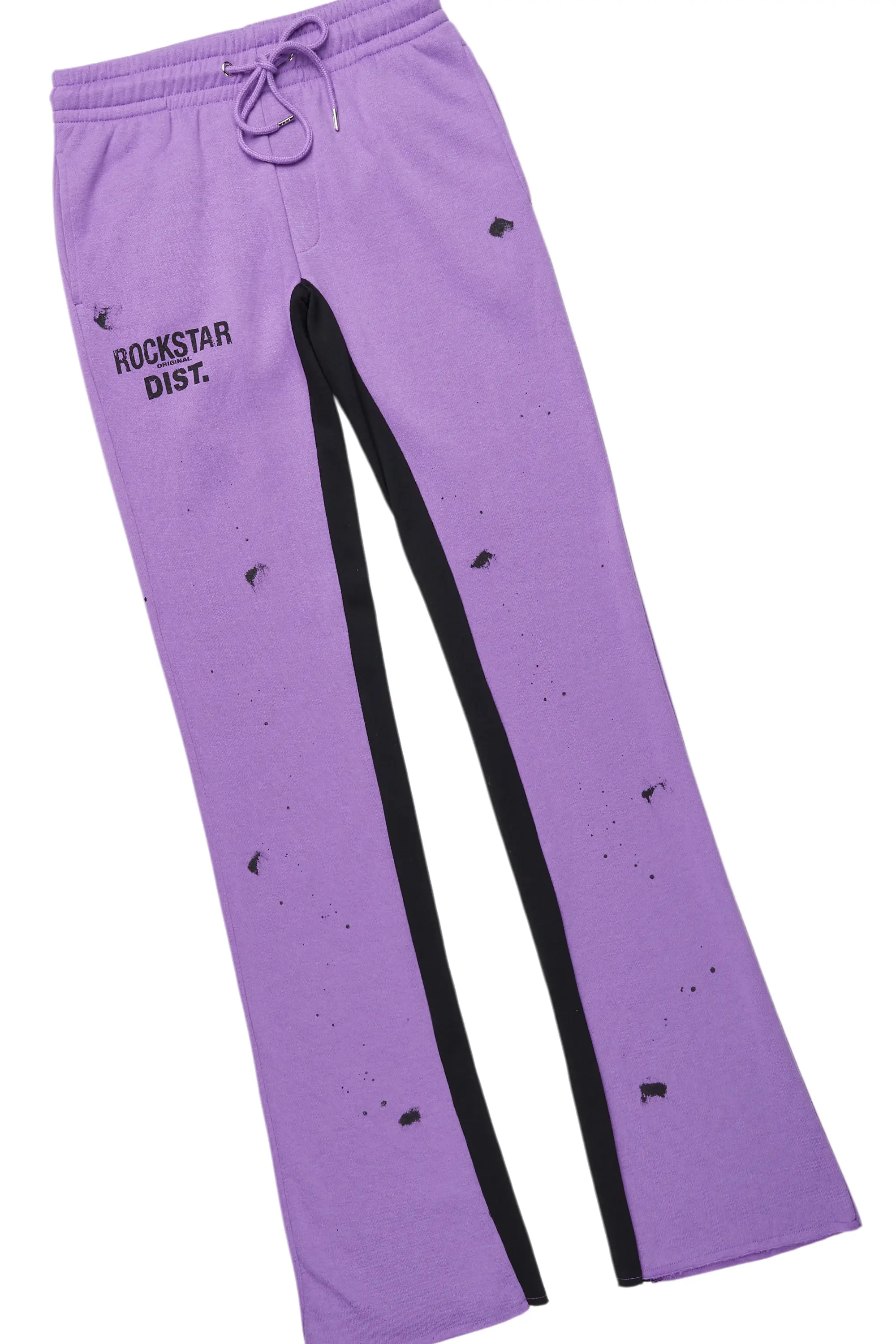 Raffer Purple Hoodie Baggy Fit Pant Track Set - Image 8