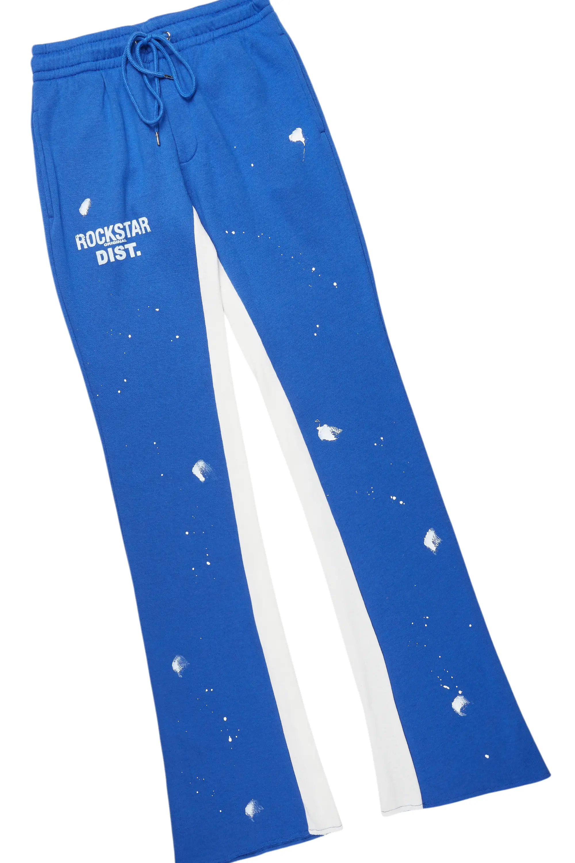 Raffer Royal Blue Hoodie Baggy Fit Pant Track Set - Image 8