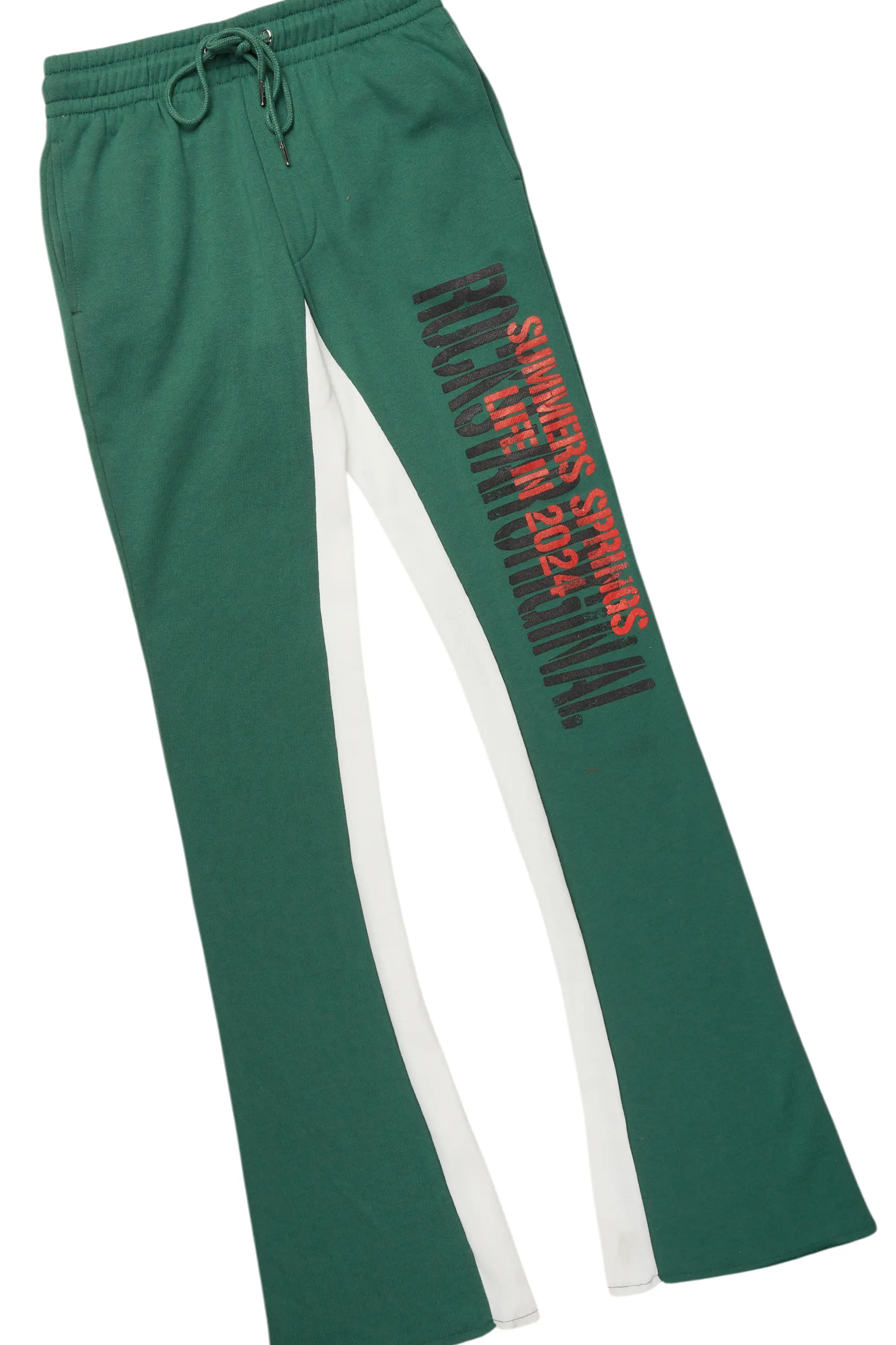 Omer Green Hoodie/Baggy Track Pant Set - Image 10
