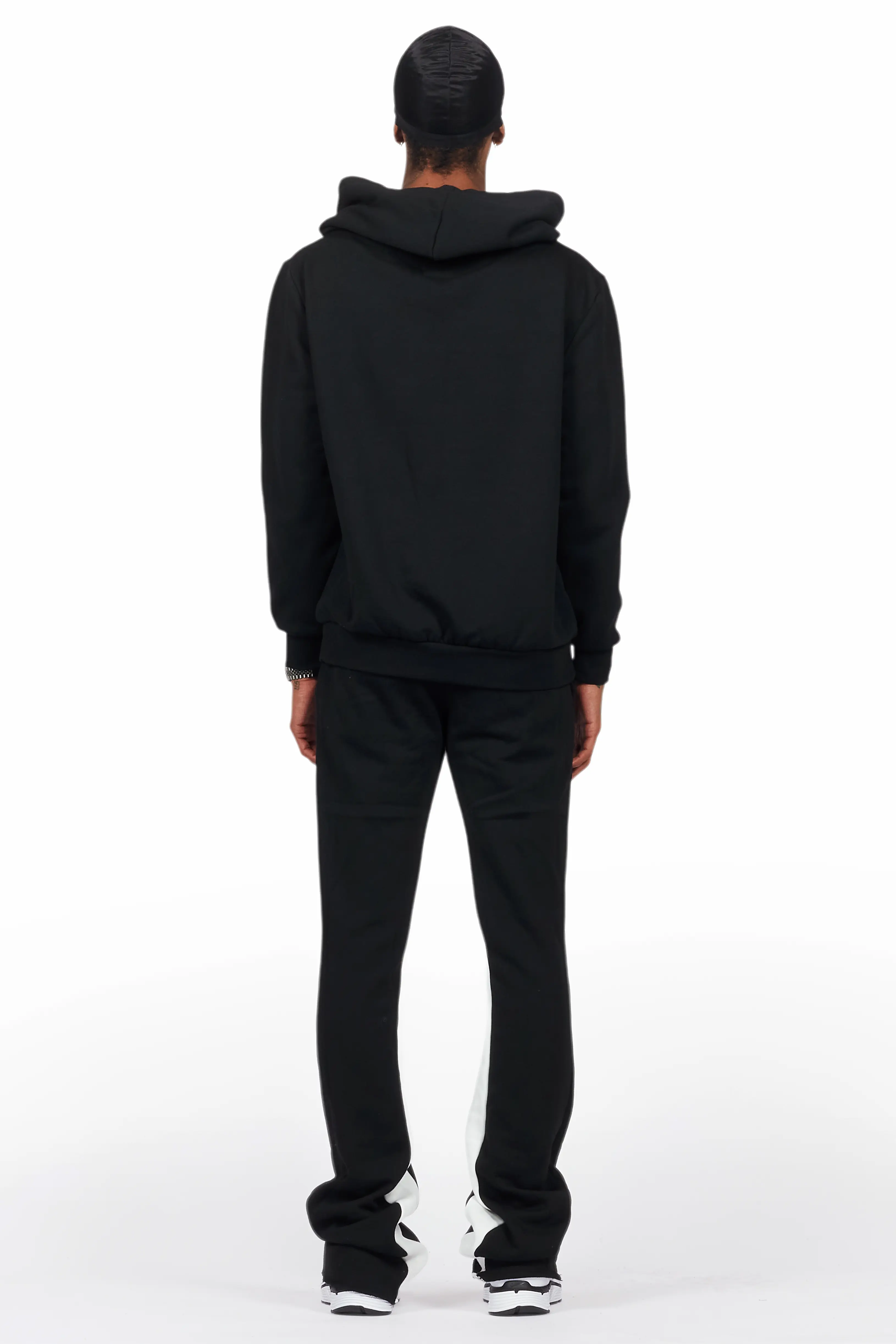 Briggs Black Hoodie/Baggy Fit Pant Set - Image 4