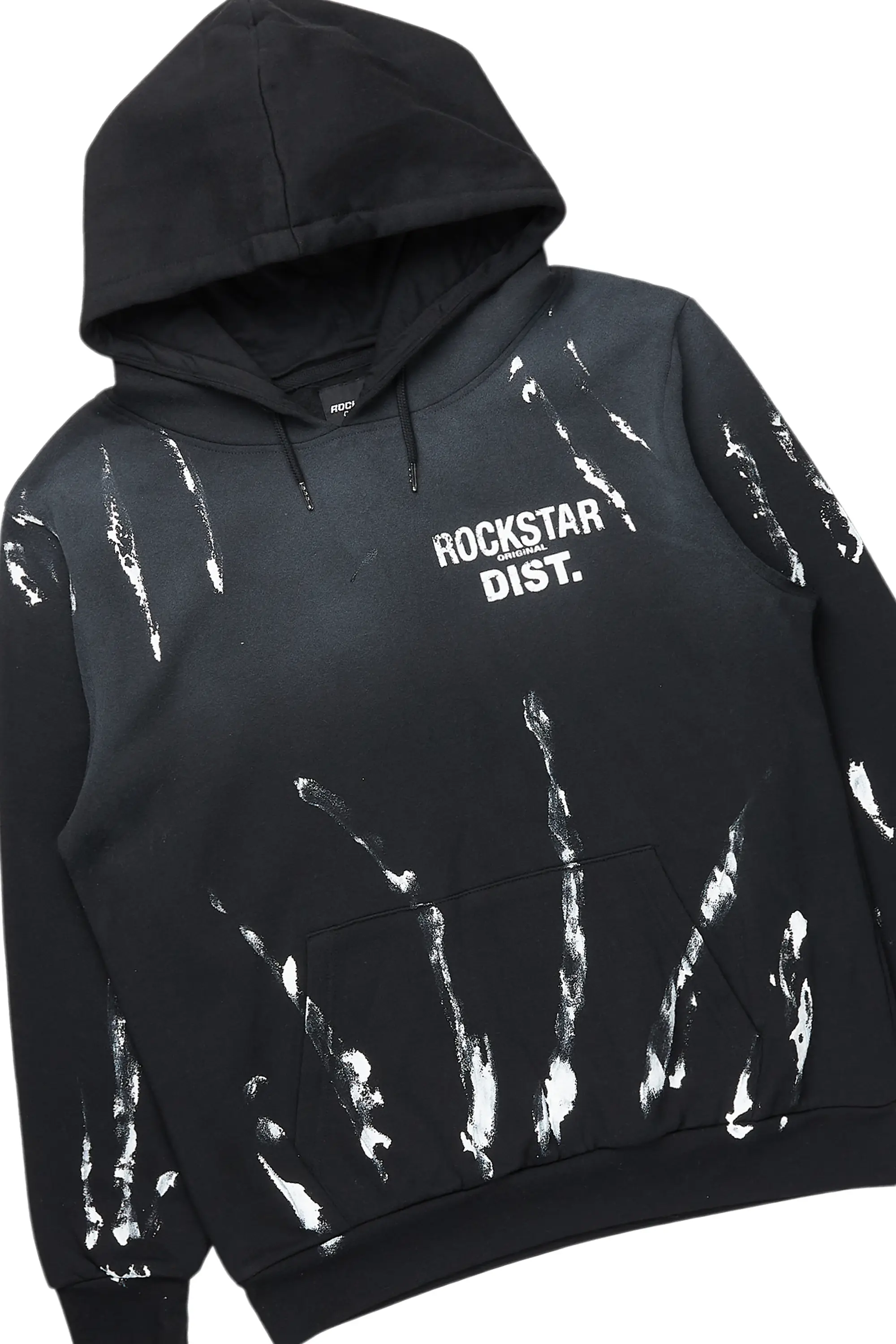 Rampage Black Hoodie/Baggy Track Pant Set - Image 8