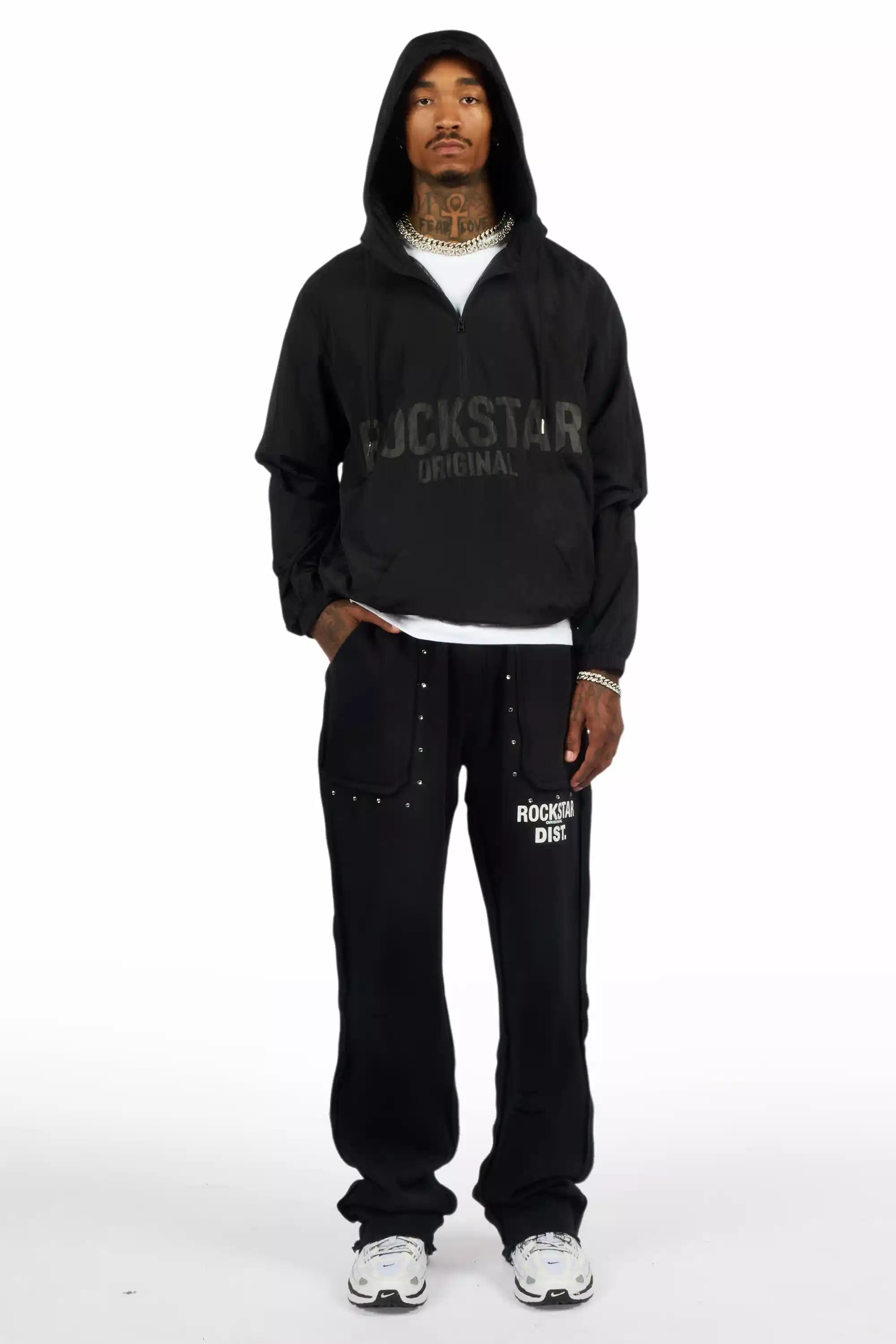 Zinon Black Pant Relaxed Pant - Image 2