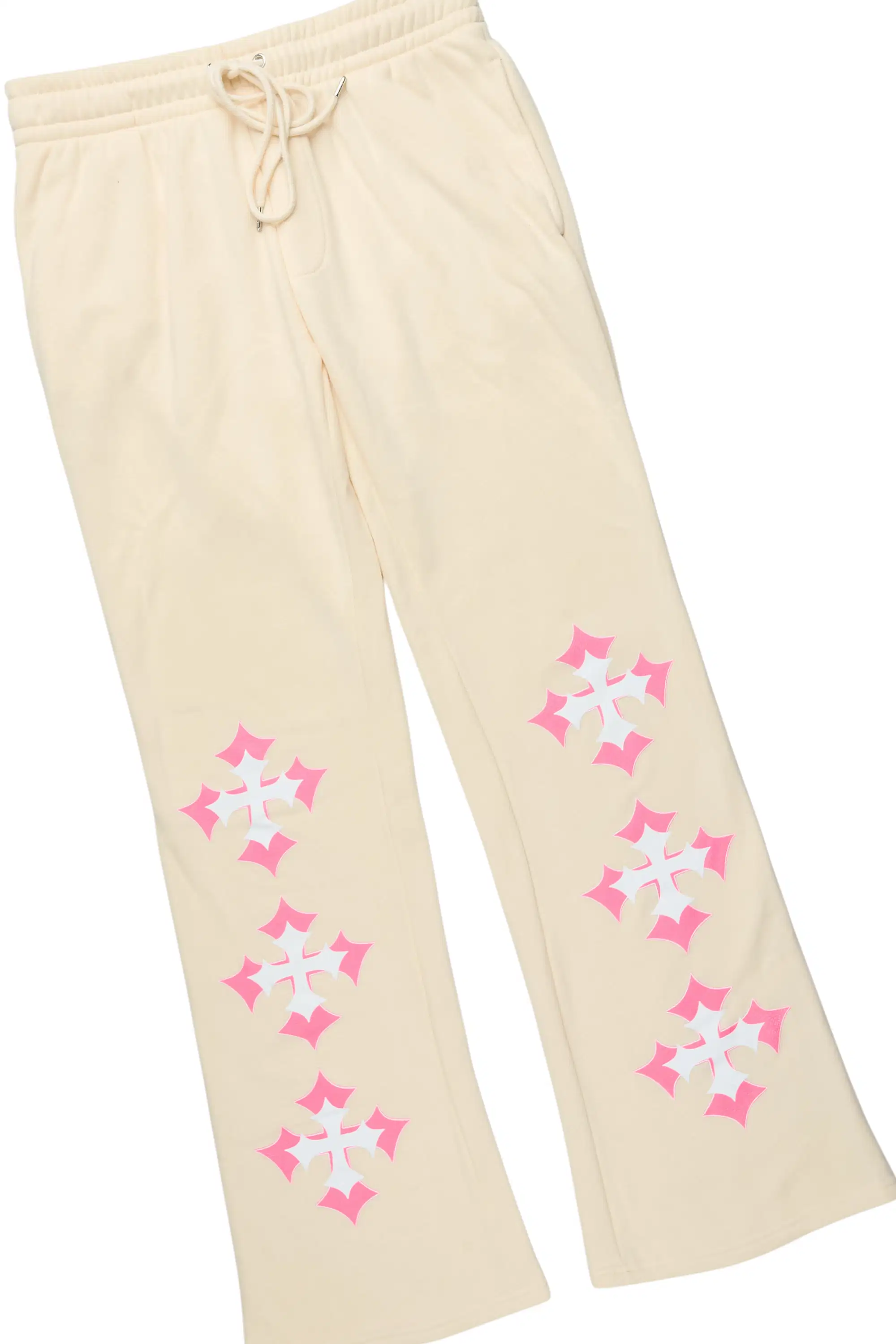 Vano Sand/Pink Hoodie Relaxed Track Set - Image 7