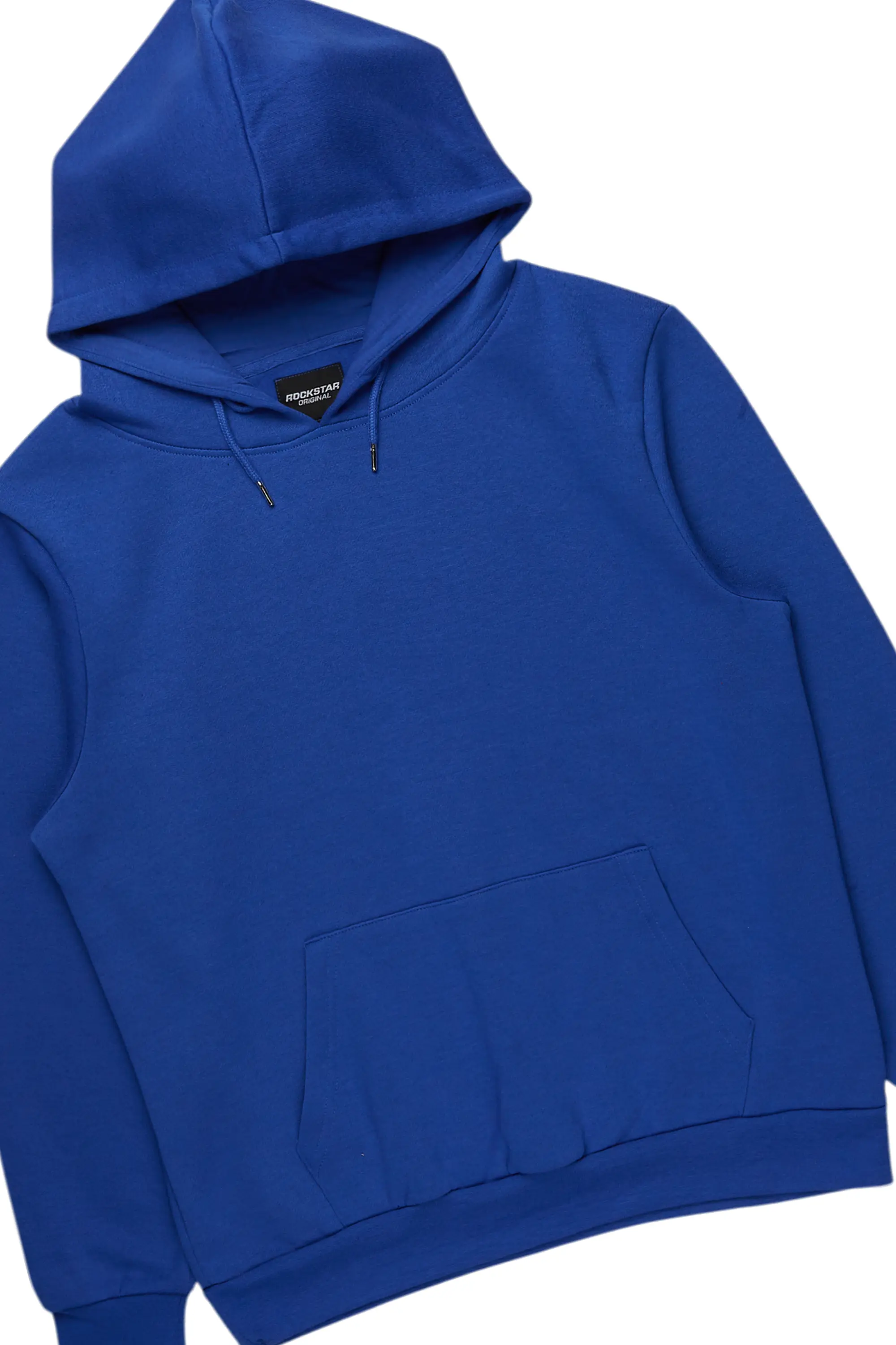 Basic Royal Blue Hoodie/Baggy Track Pant Set - Image 7