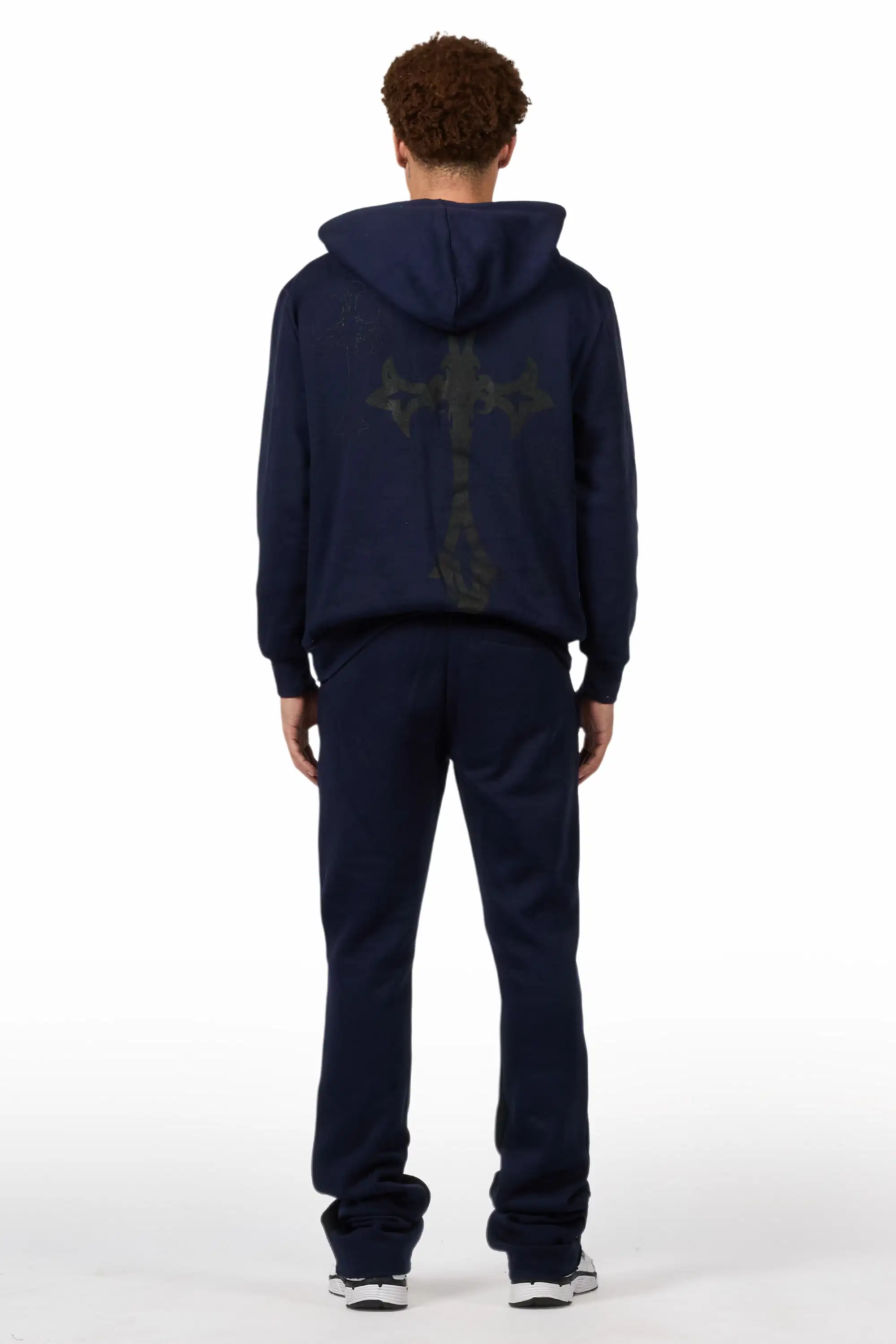 Navion Navy/Black Hoodie/Stacked Flare Track Set - Image 3