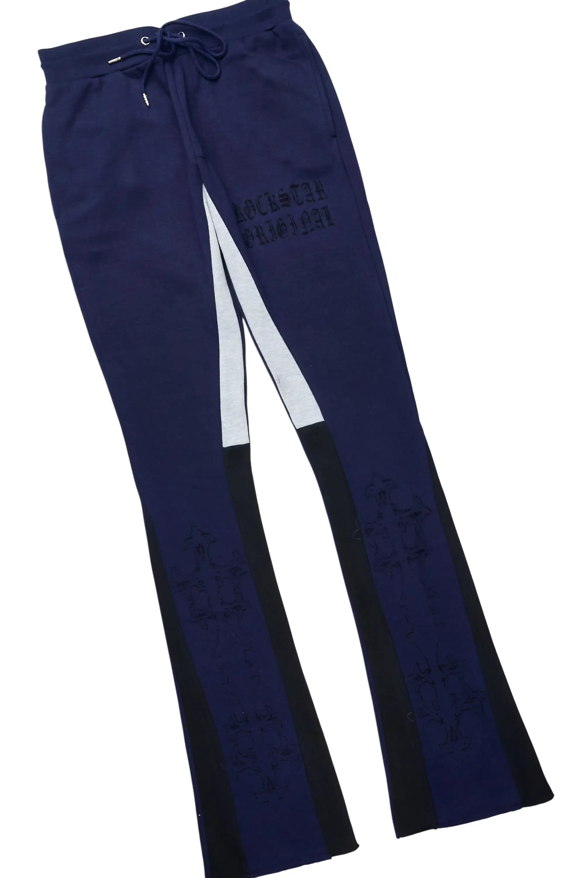 Navion Navy/Black Hoodie/Stacked Flare Track Set - Image 8