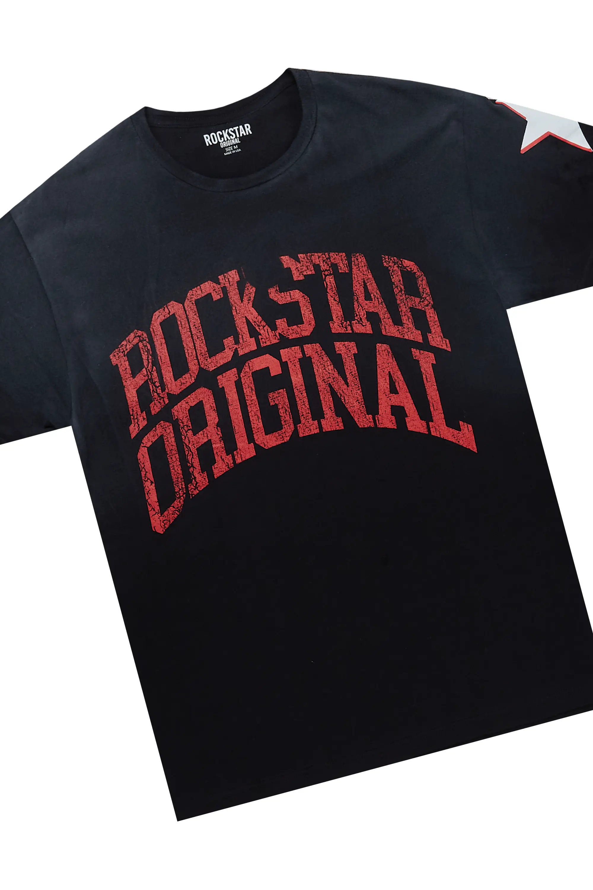 Shiny Black T-Shirt/Stacked Flare Track Set - Image 8