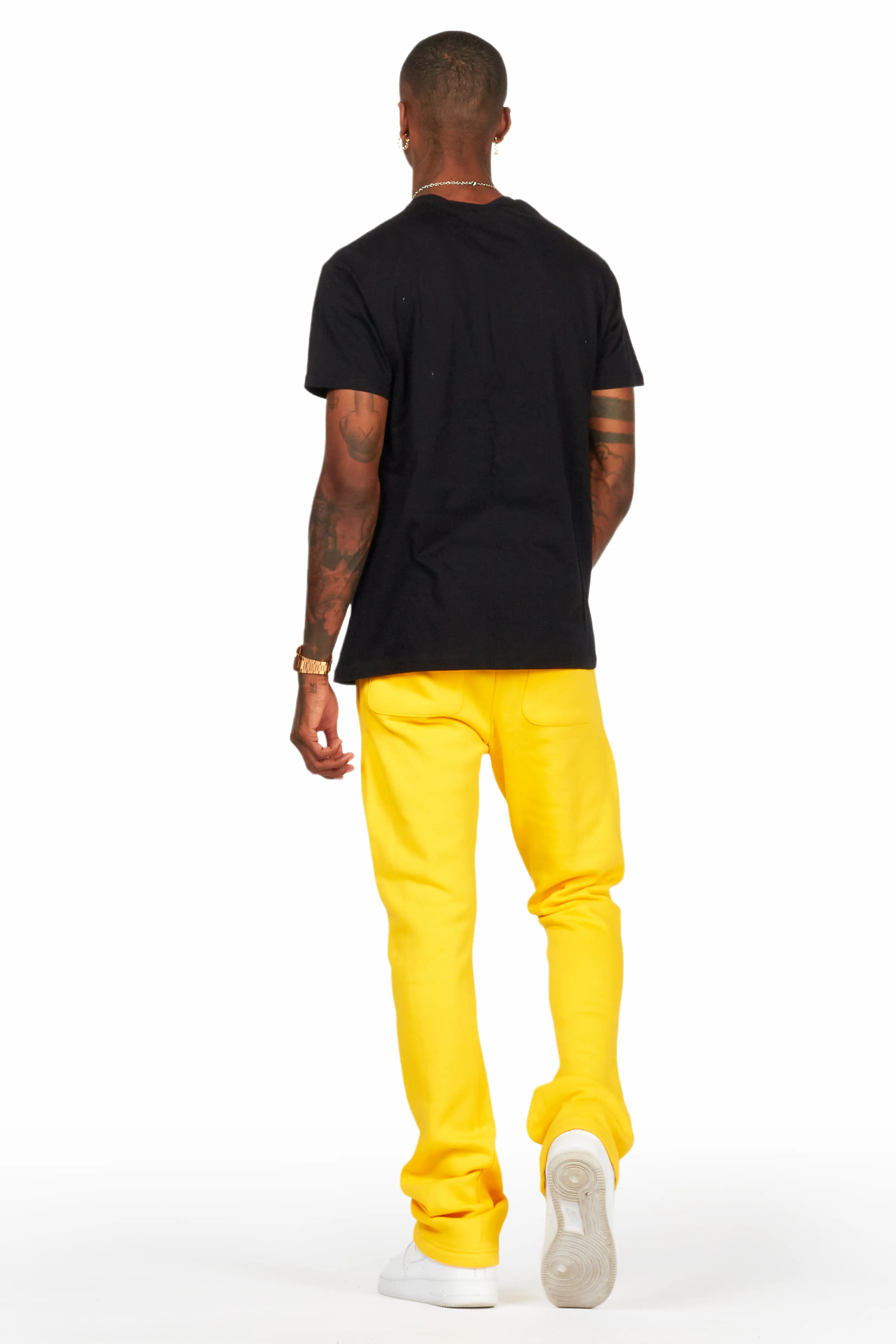 Garo Black/Yellow T-Shirt/Stacked Flare Track Set - Image 4