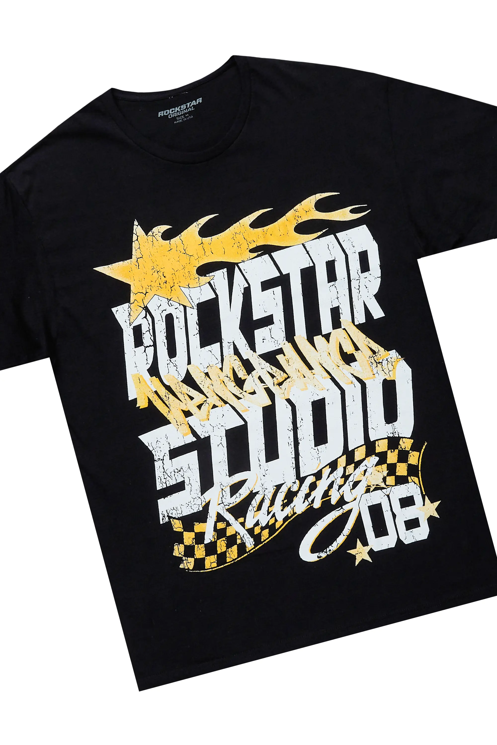 Garo Black/Yellow T-Shirt/Stacked Flare Track Set - Image 7