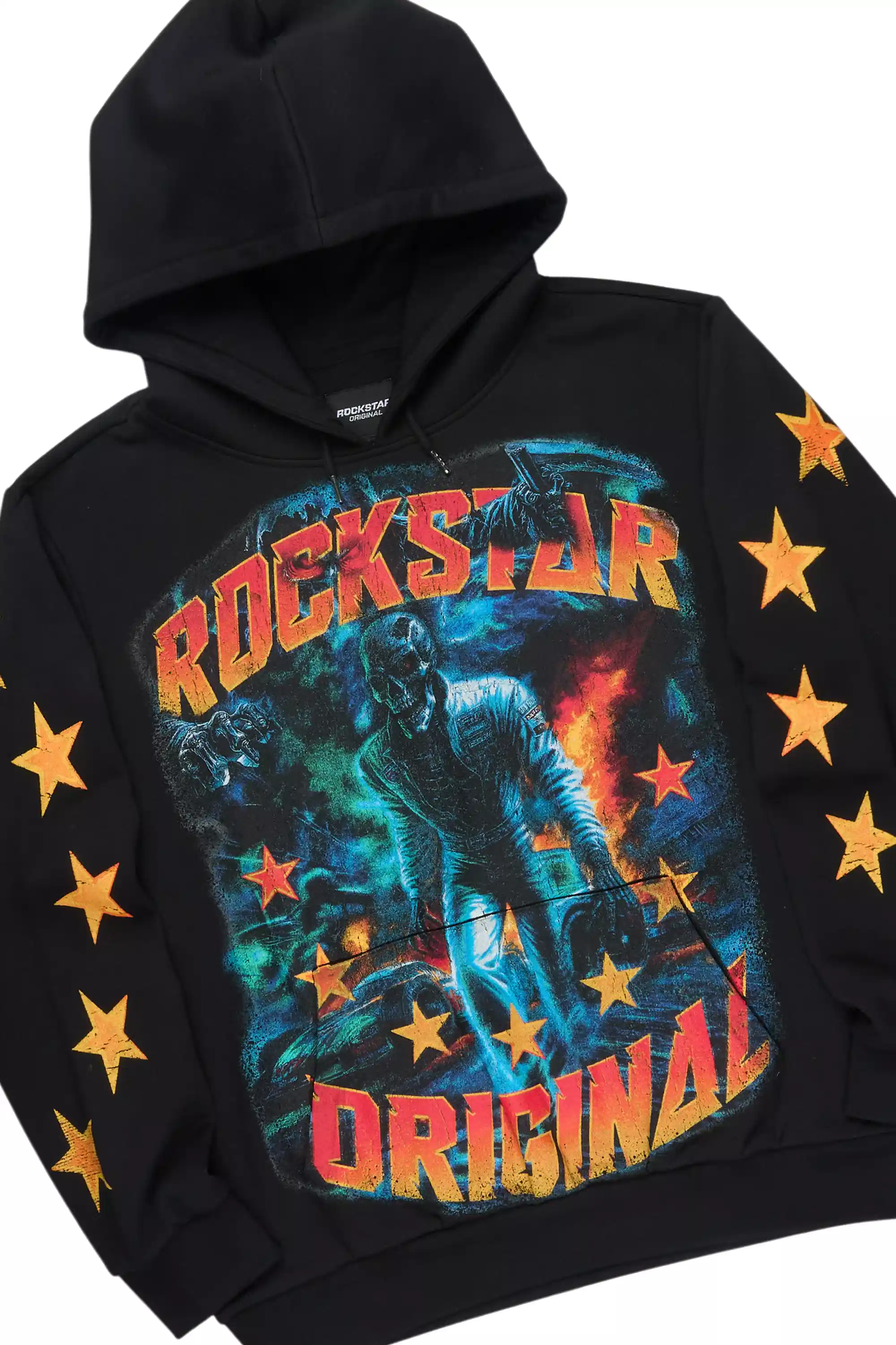 Torque Black Hoodie/Stacked Pant Track Set - Image 2
