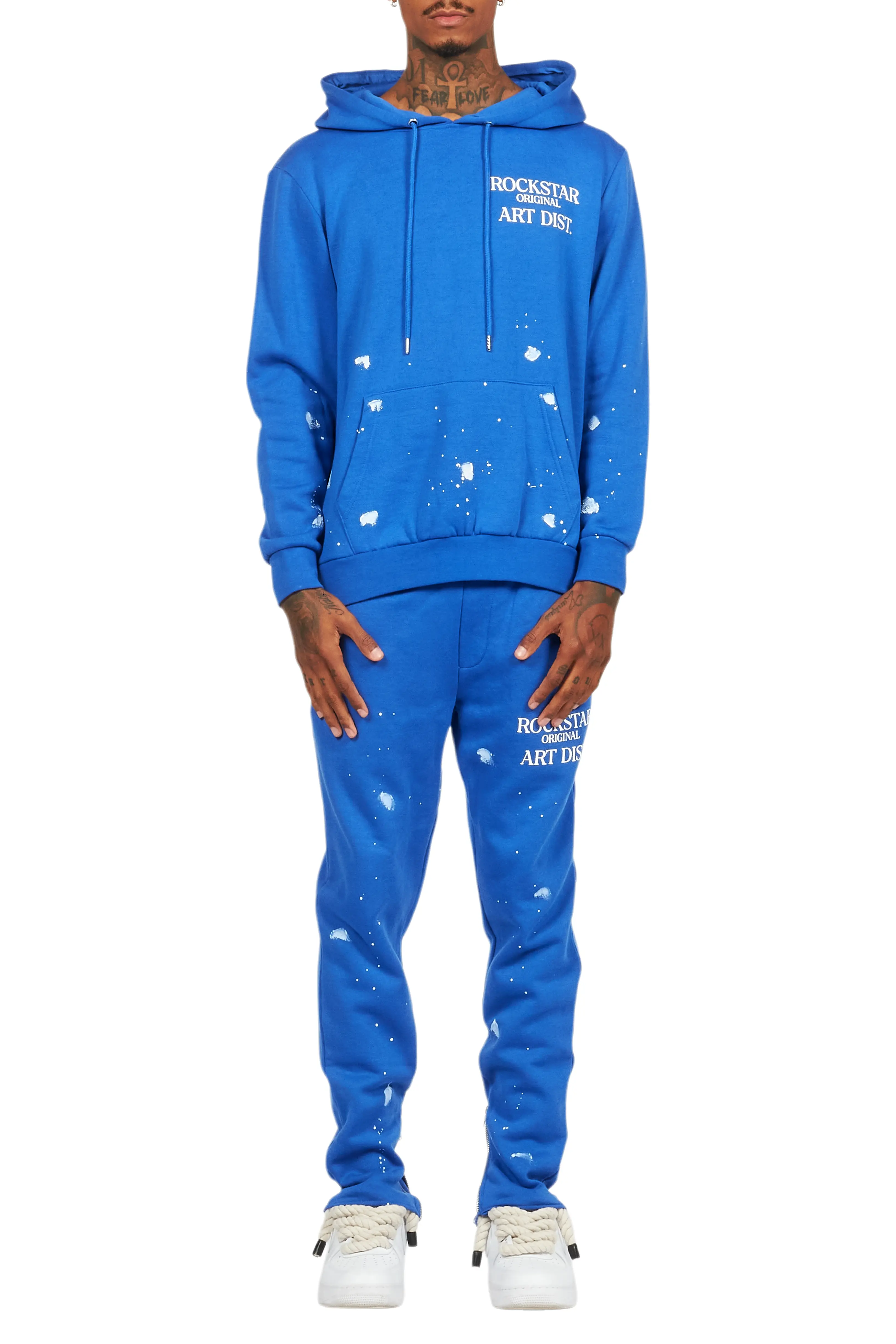 Raffer Royal Blue 2.0 Slim Fit Track Set - Image 10