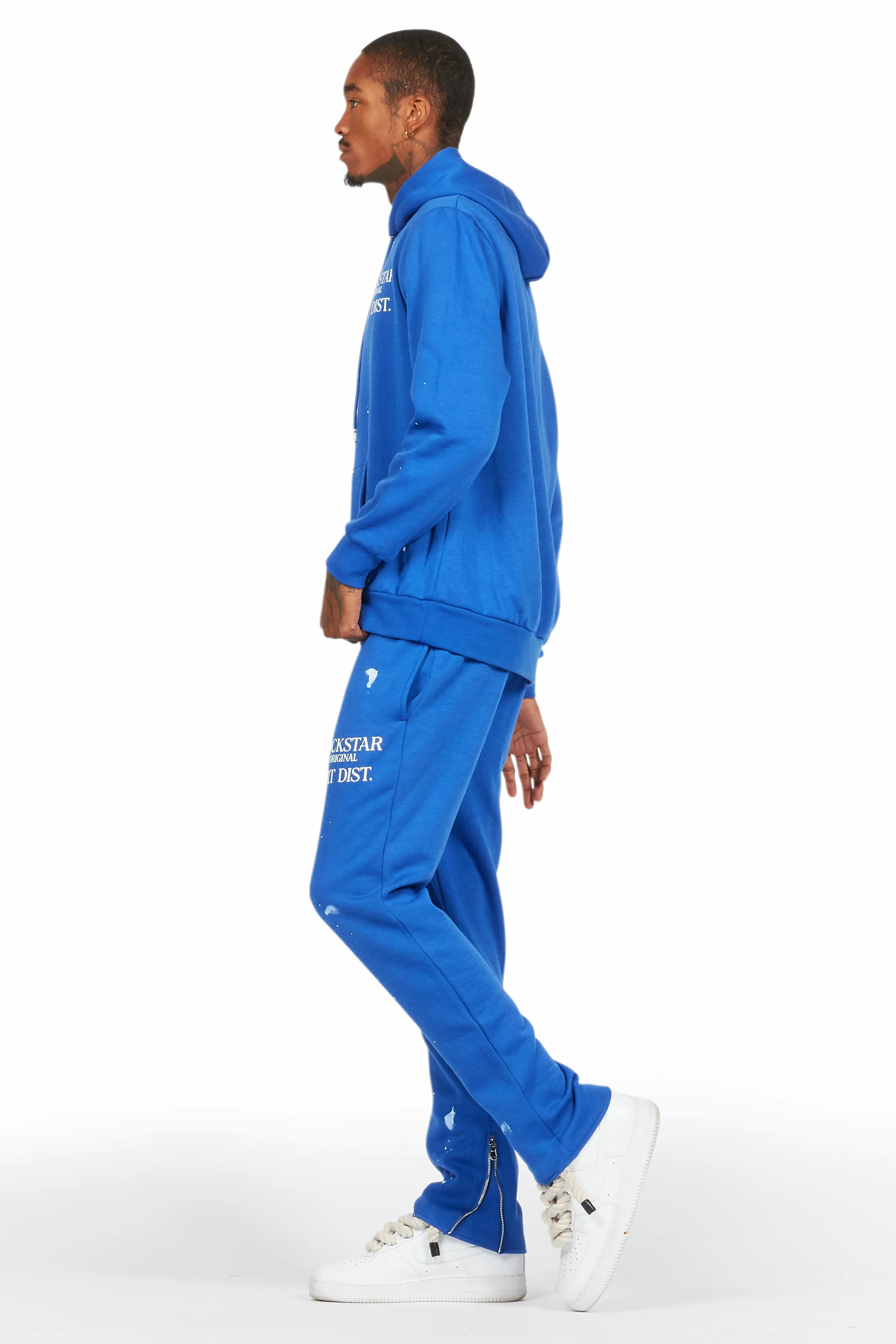 Raffer Royal Blue 2.0 Slim Fit Track Set - Image 5