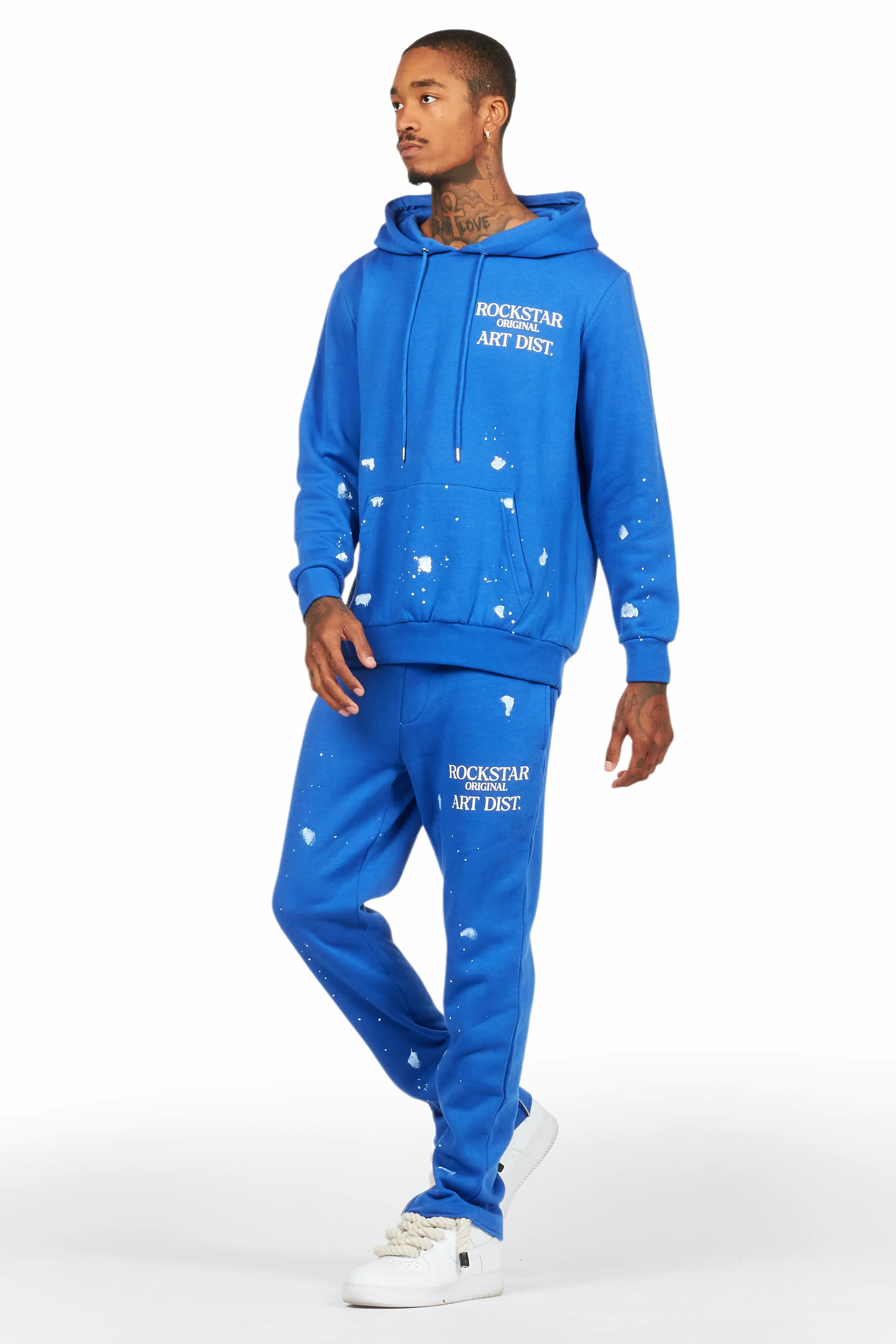Raffer Royal Blue 2.0 Slim Fit Track Set - Image 6