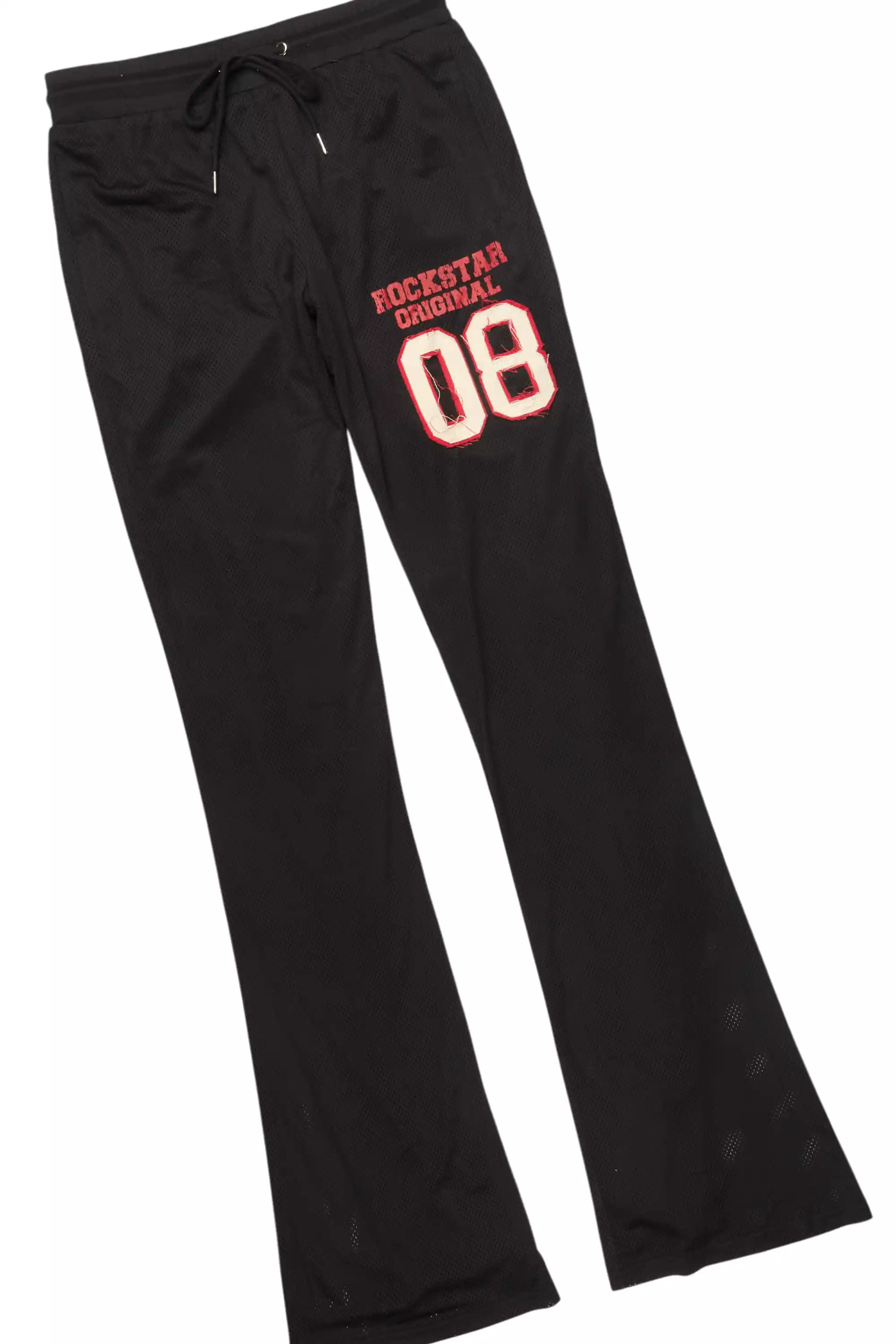 Deston Black Double Layer T-Shirt/Baggy Pant Set - Image 8