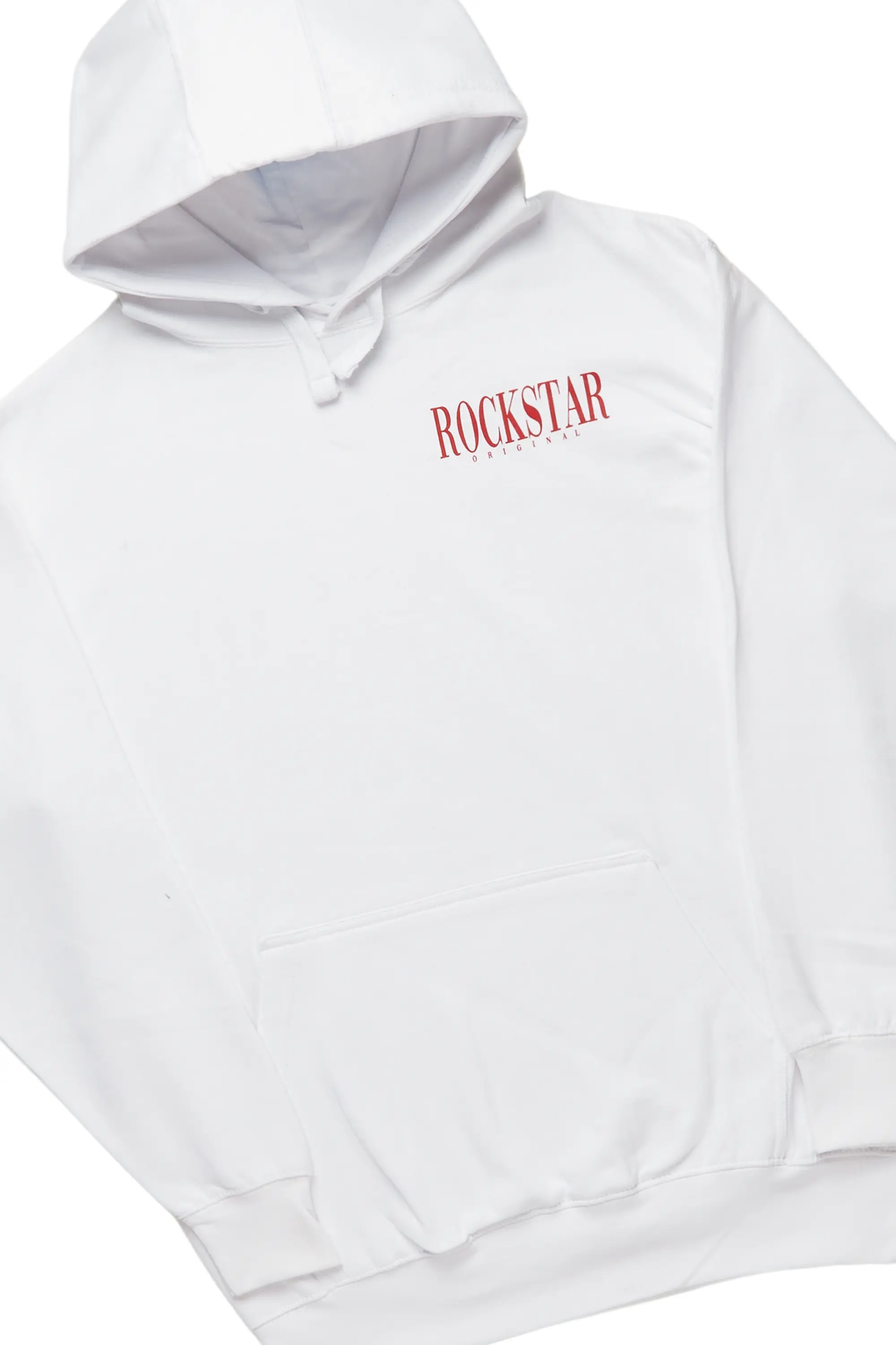 Dayte Nite White/Red Hoodie Super Stack Track Set - Image 3