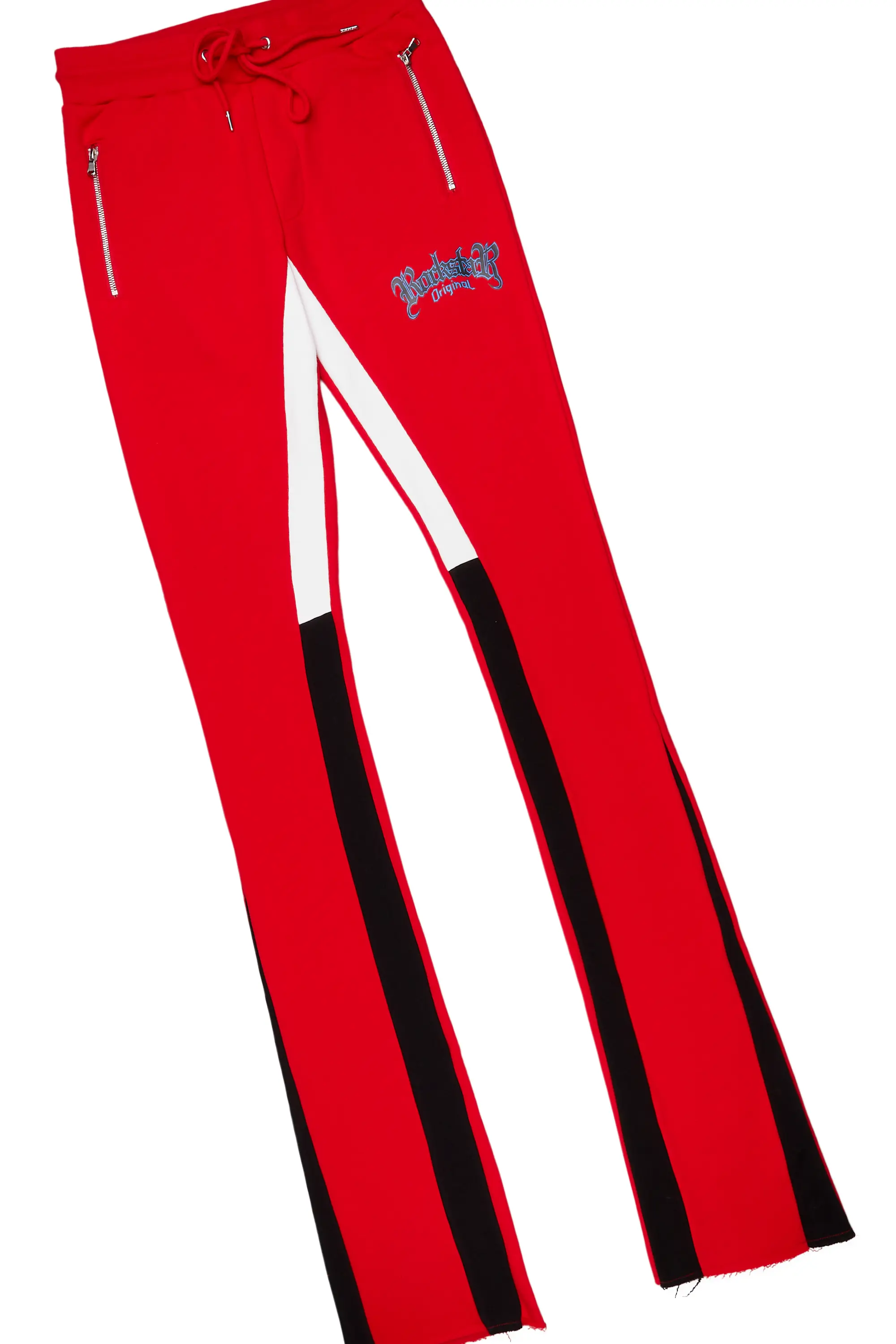 Against Red Hoodie/Super Stacked Flare Pant Set - Image 6