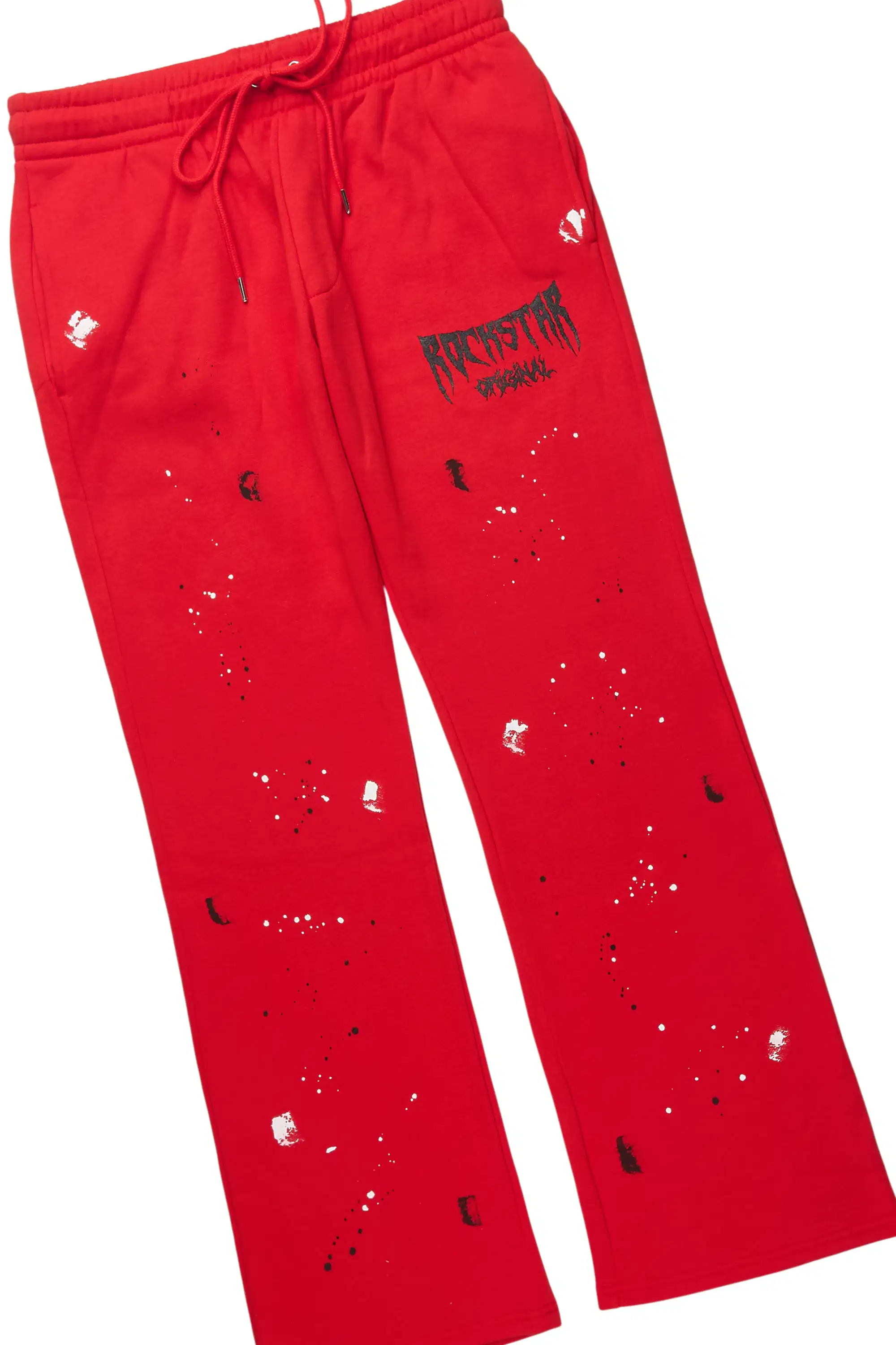 Twinkle Red/Black T-Shirt/Relaxed Track Set - Image 8