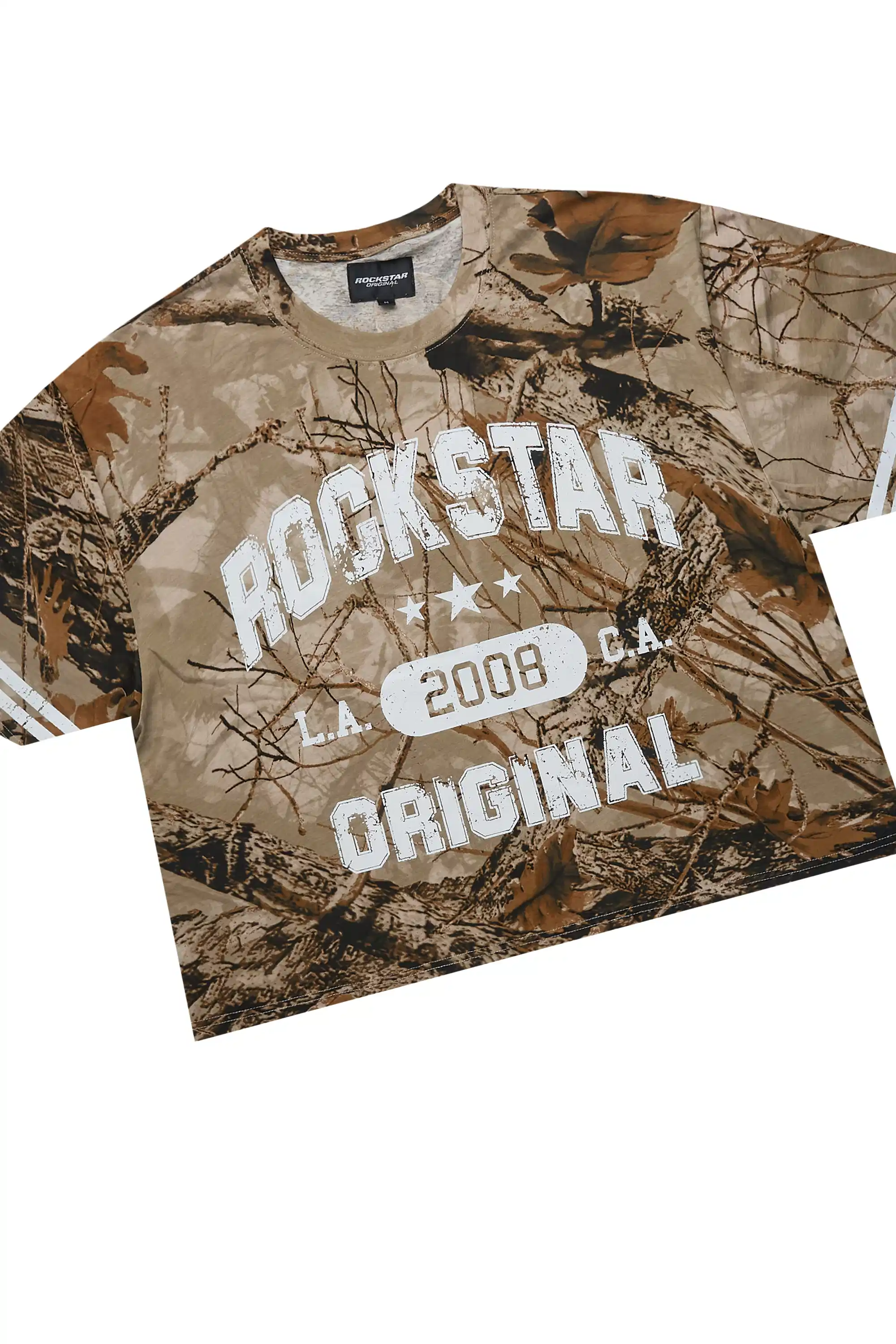 Tylla Camo T-Shirt/Baggy Stacked Track Set - Image 5