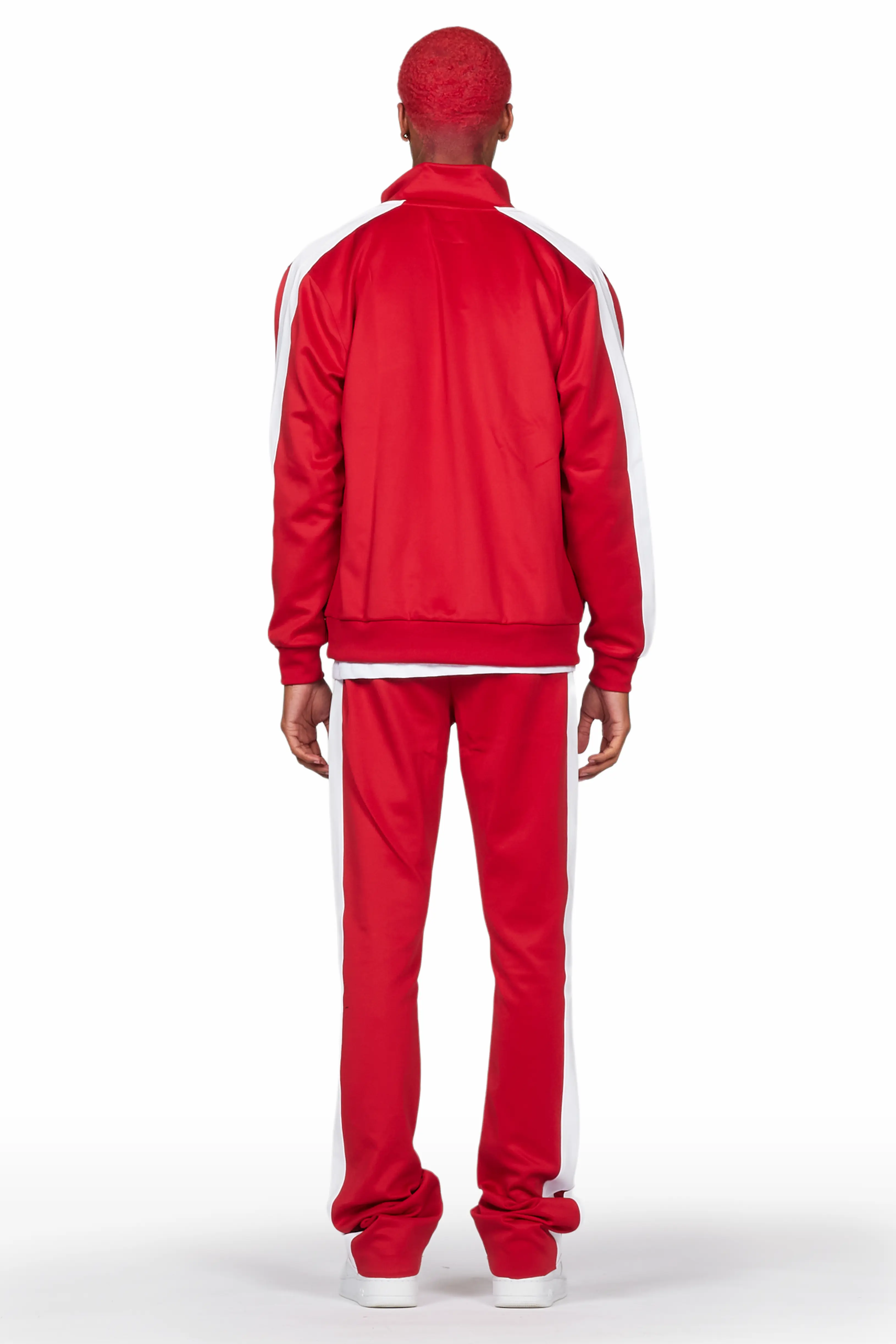 Raffer Red Super Stacked Tricot Track Set - Image 5