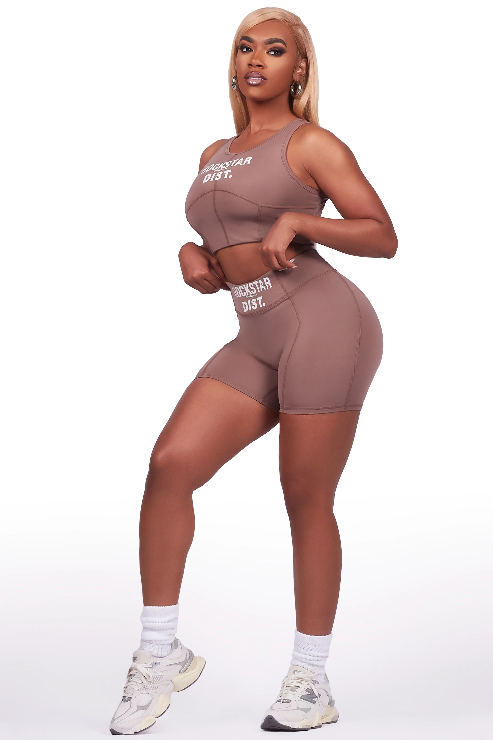 Teonka Mocha Bike Short Set - Image 3