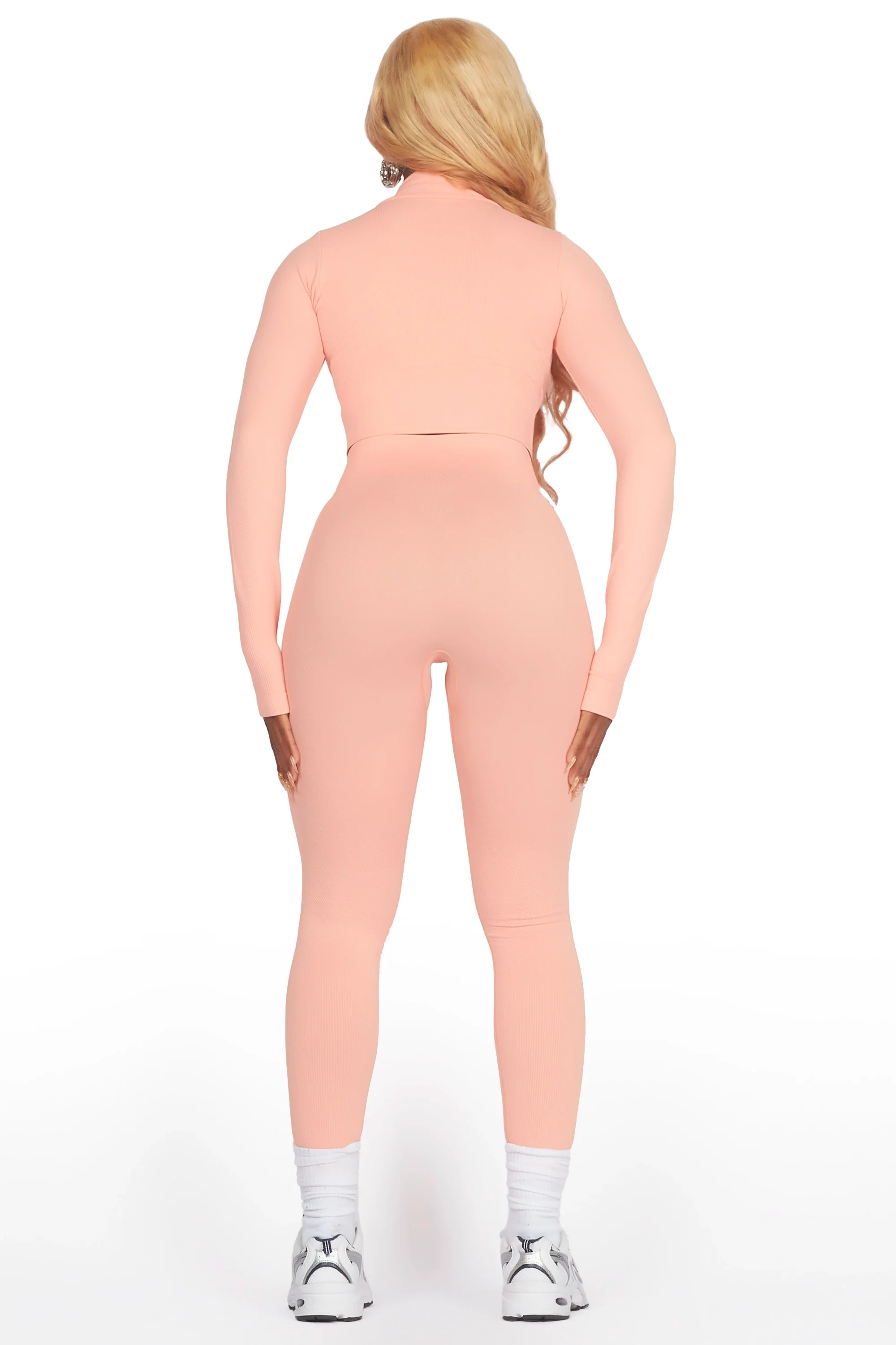 Breonna Peach Active Set - Image 5