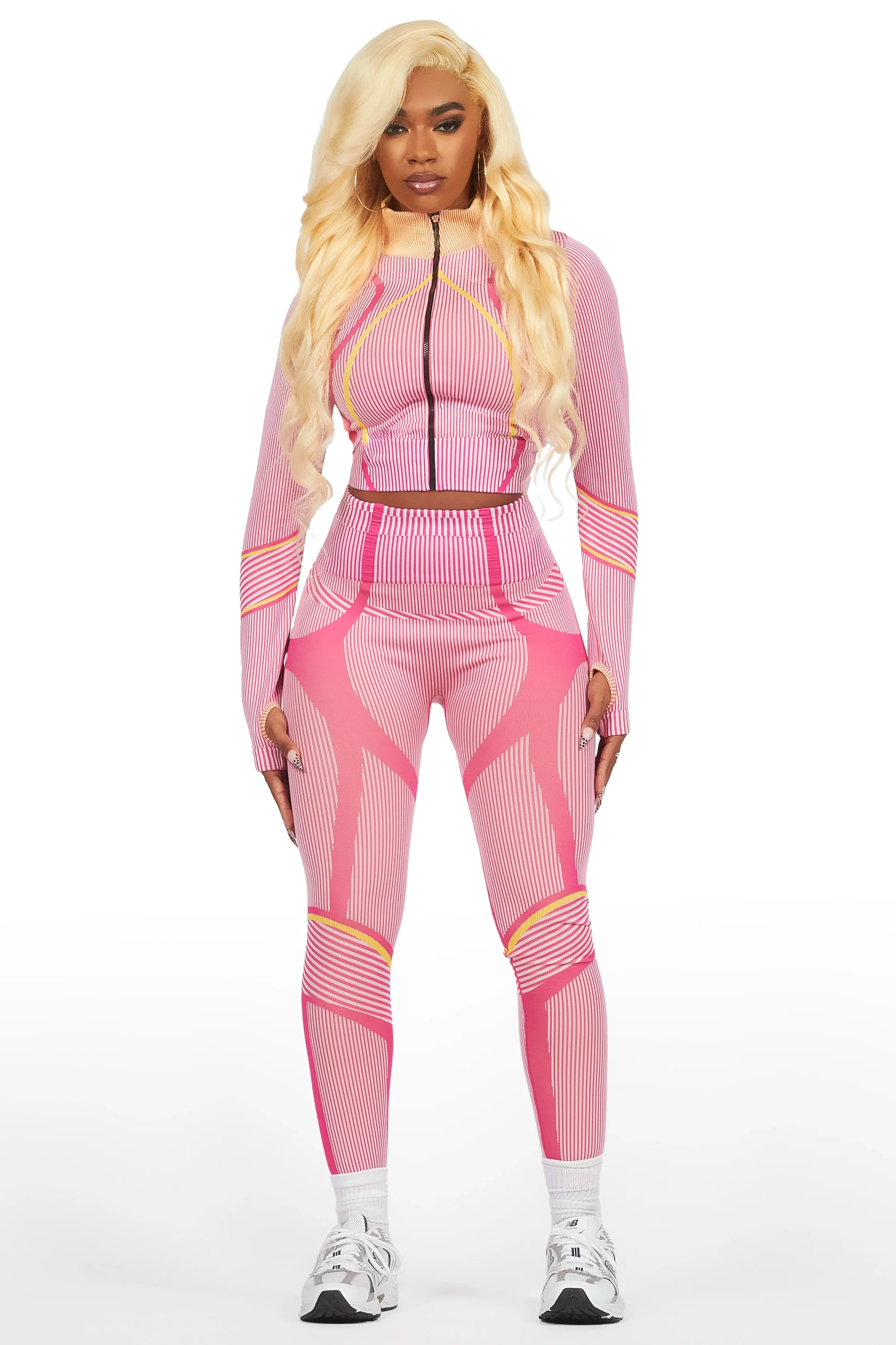Derriana Fuchsia Active Set - Image 3