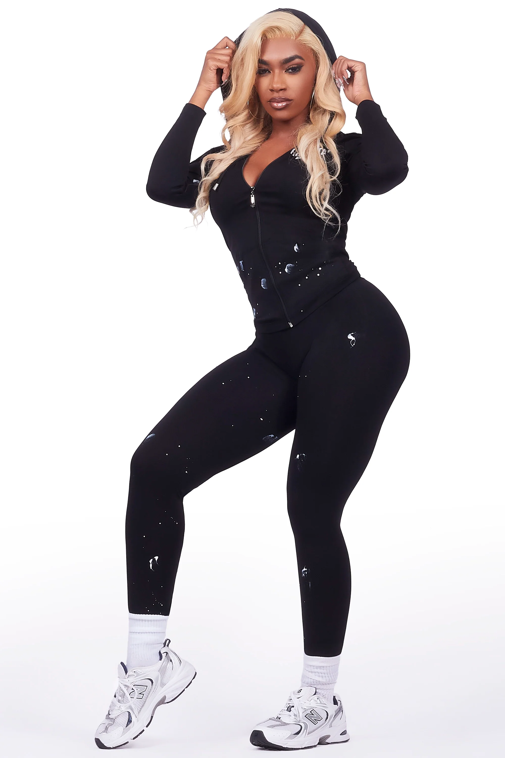 Verlena Black Painted Active Set - Image 3