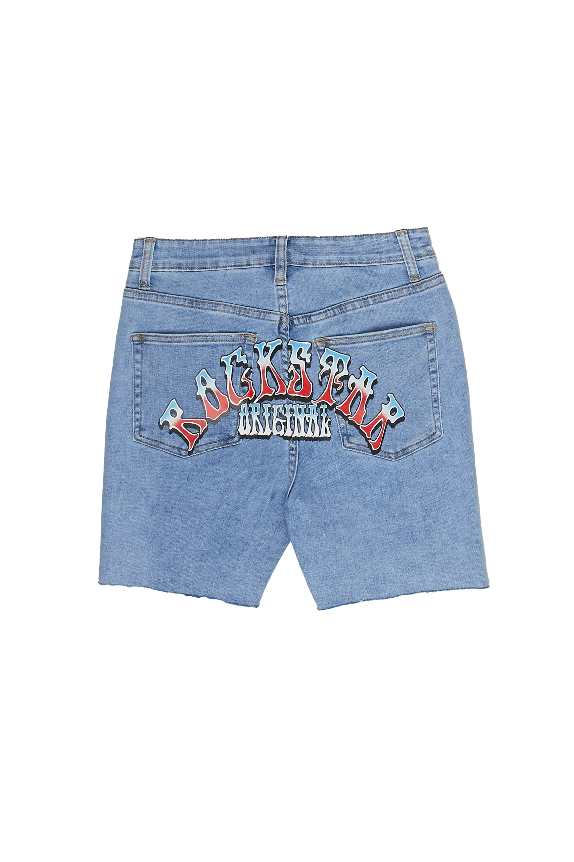 Jayda Bermuda Short-Light Wash - Image 4