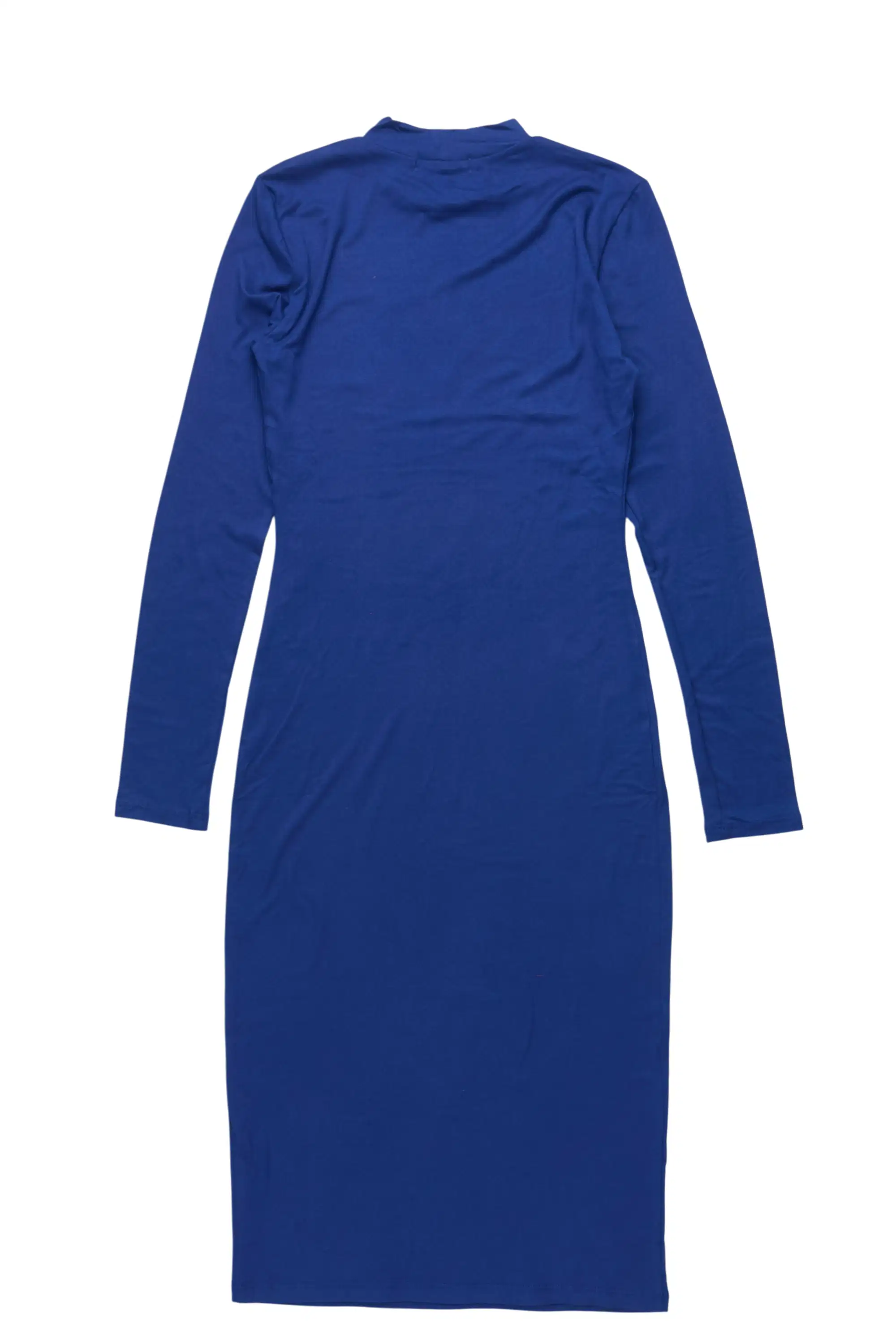 Kalahia Royal Blue Long Sleeve Midi Dress - Image 2