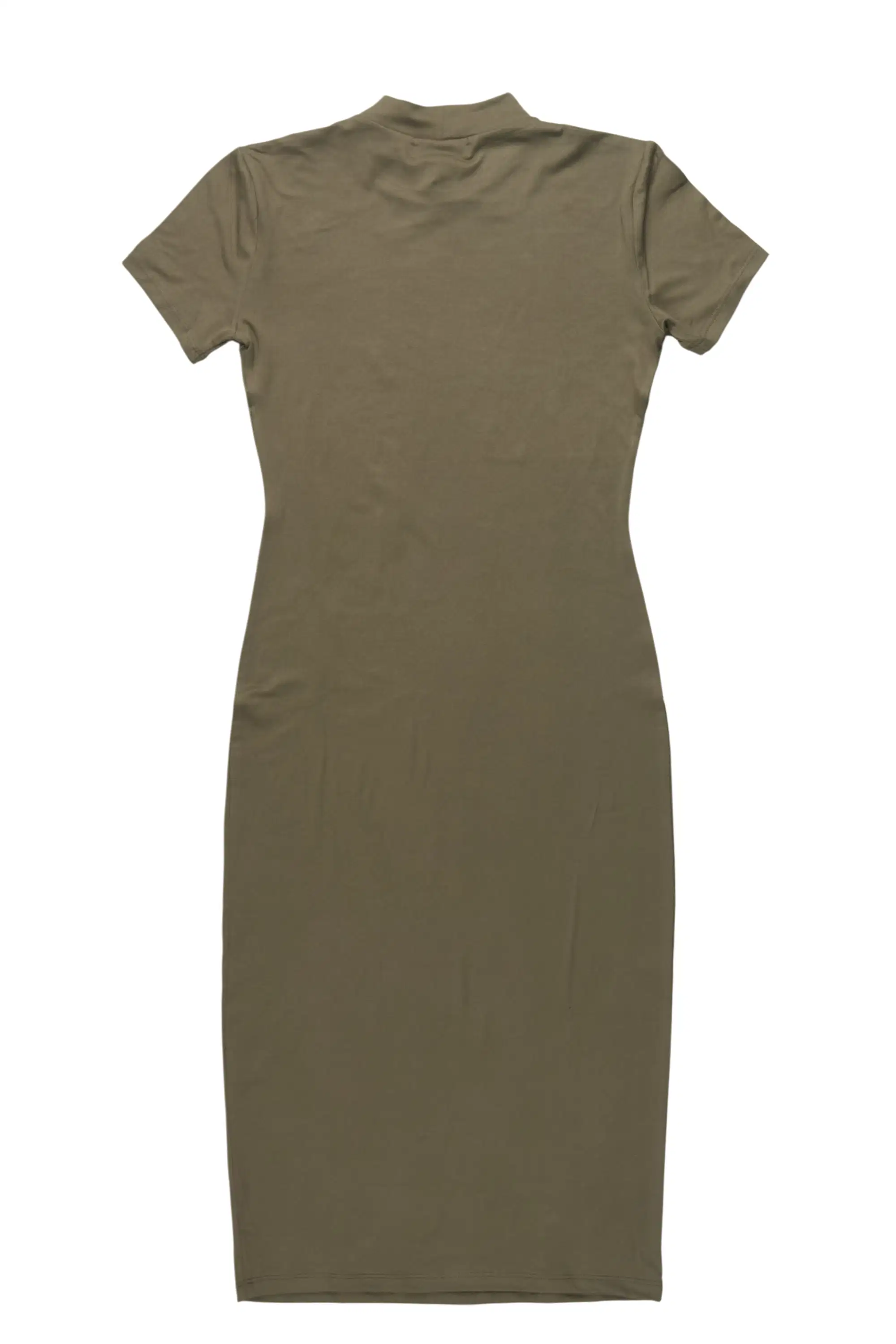 Lacreya Olive Short Sleeve Midi Dress - Image 3