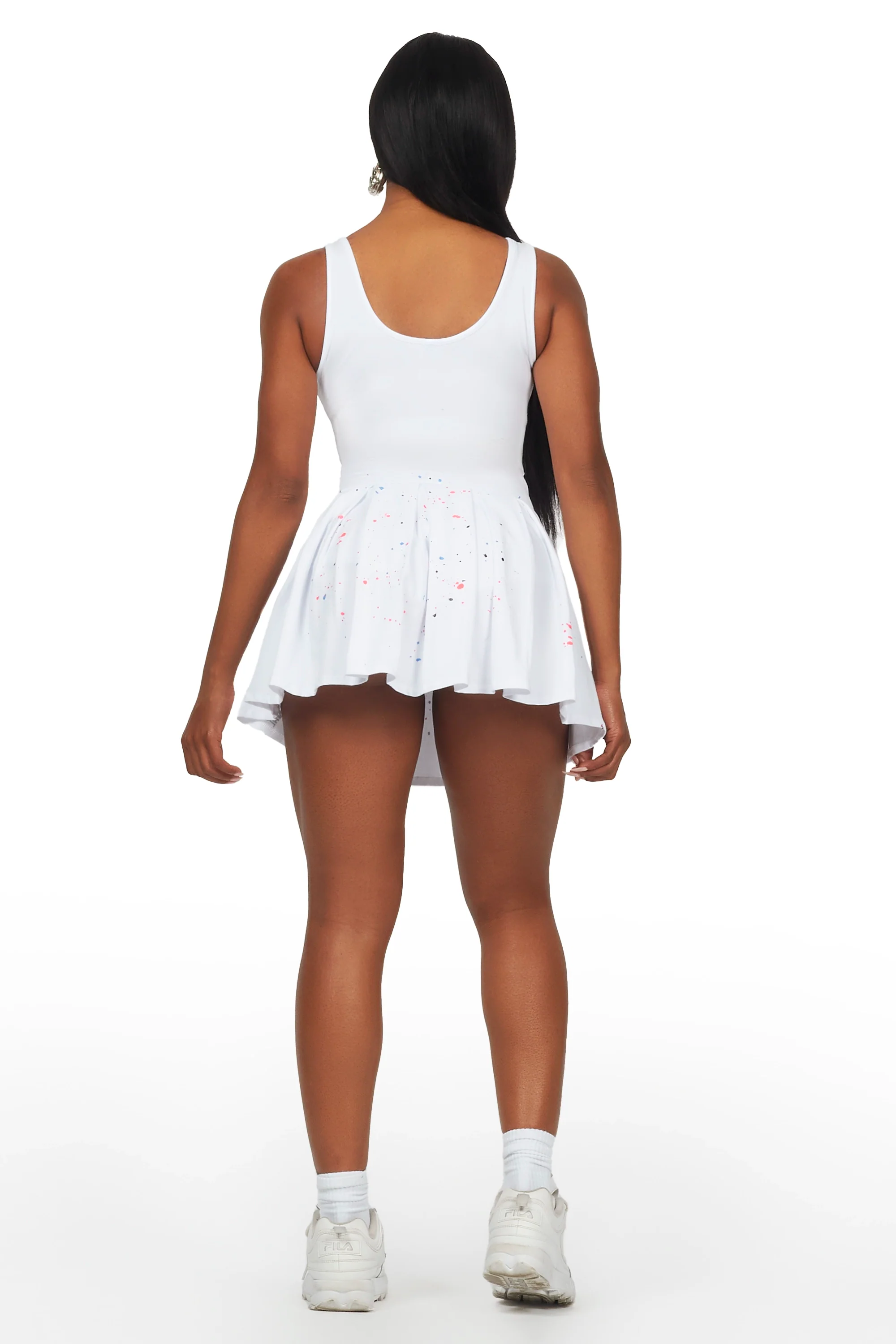 Lyndsay White Mini Dress - Image 5