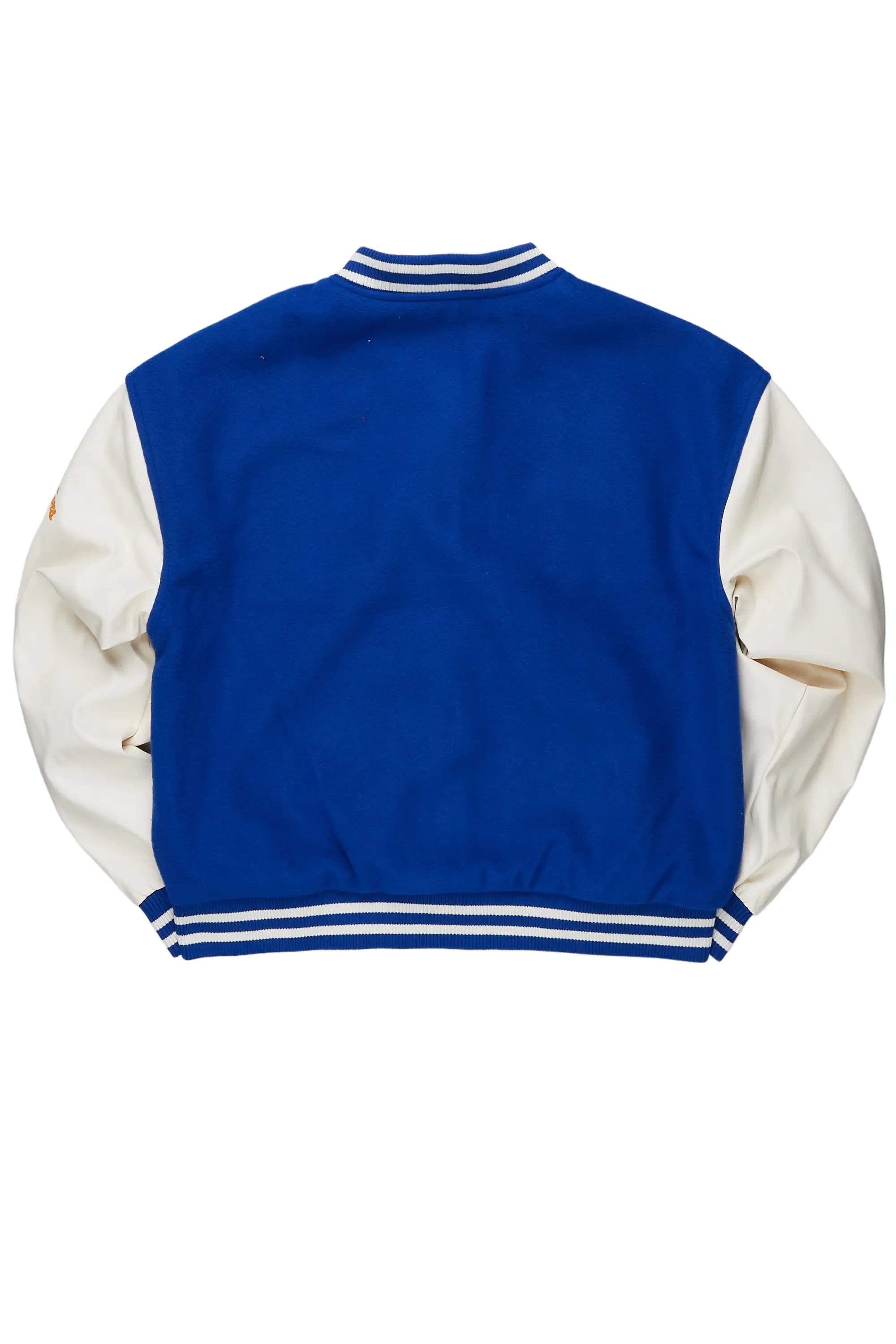 Shonn Royal Blue Varsity Jacket - Image 4