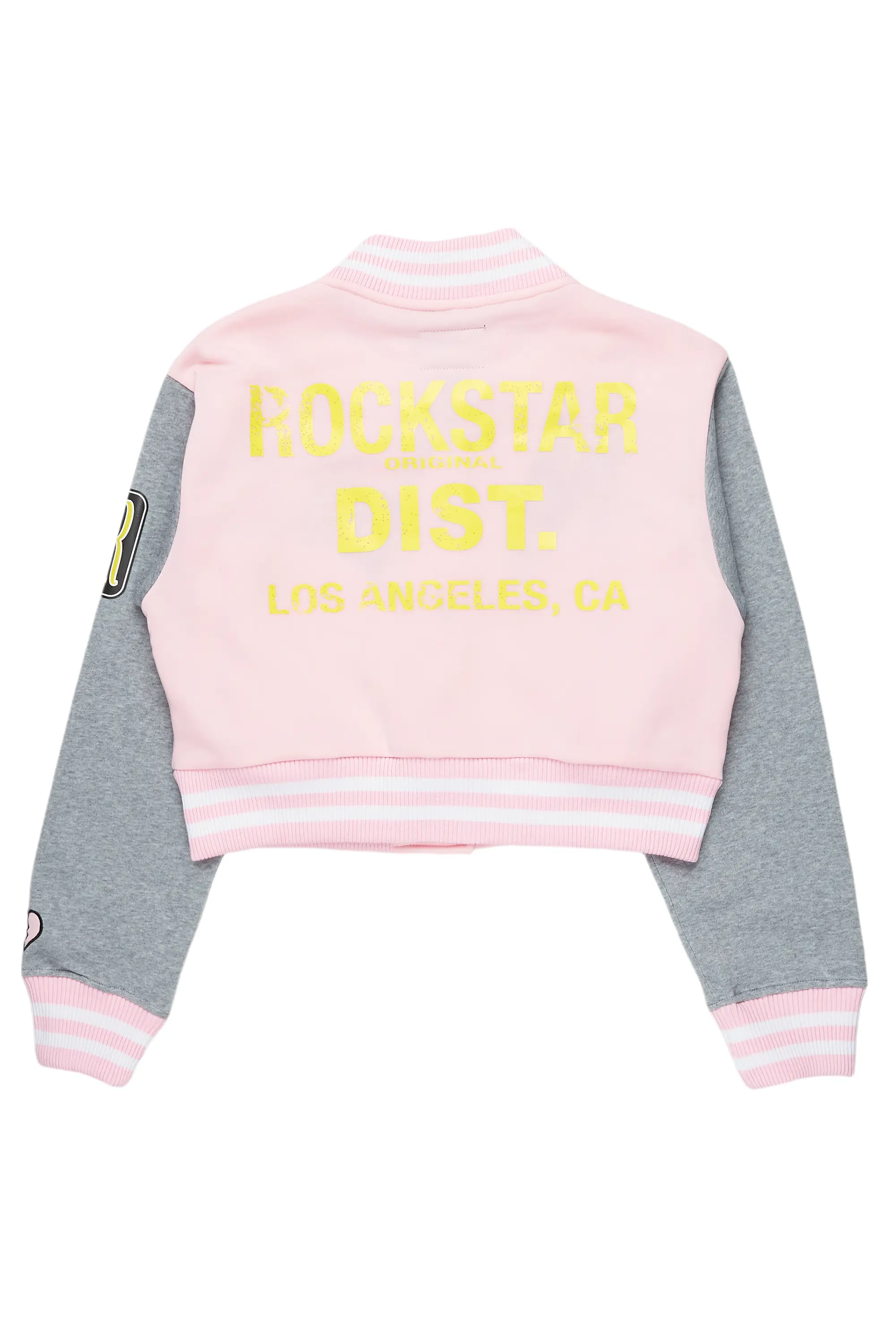 Khadera Pink Varsity Jacket - Image 3