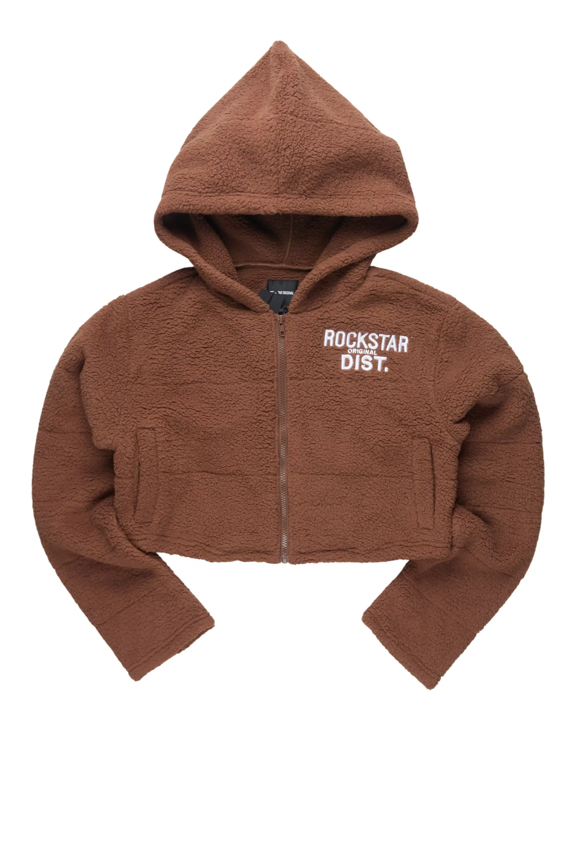 Kimani Mocha Sherpa Jacket - Image 2