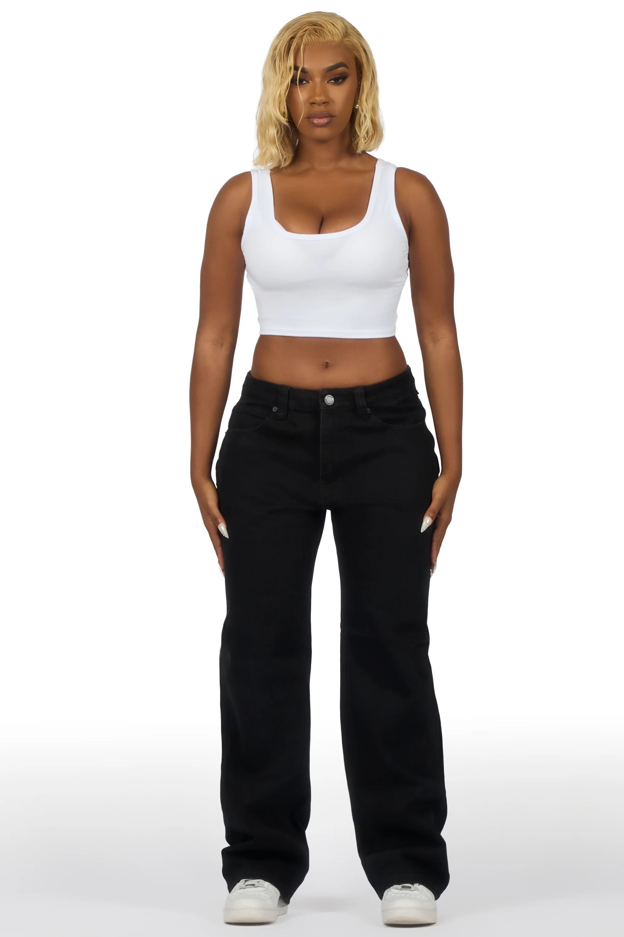 Shenette Black Baggy Jean - Image 3