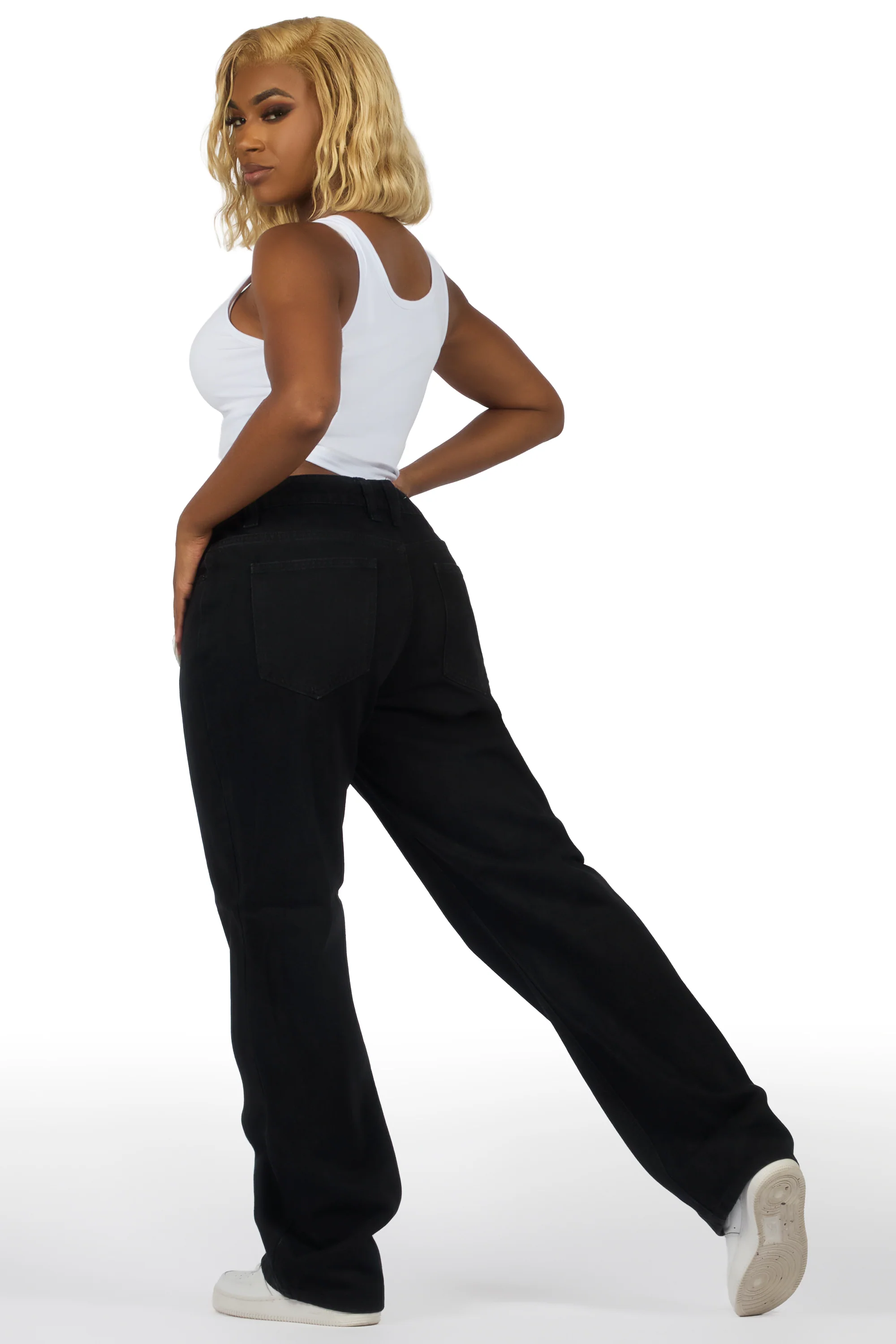 Shenette Black Baggy Jean - Image 4