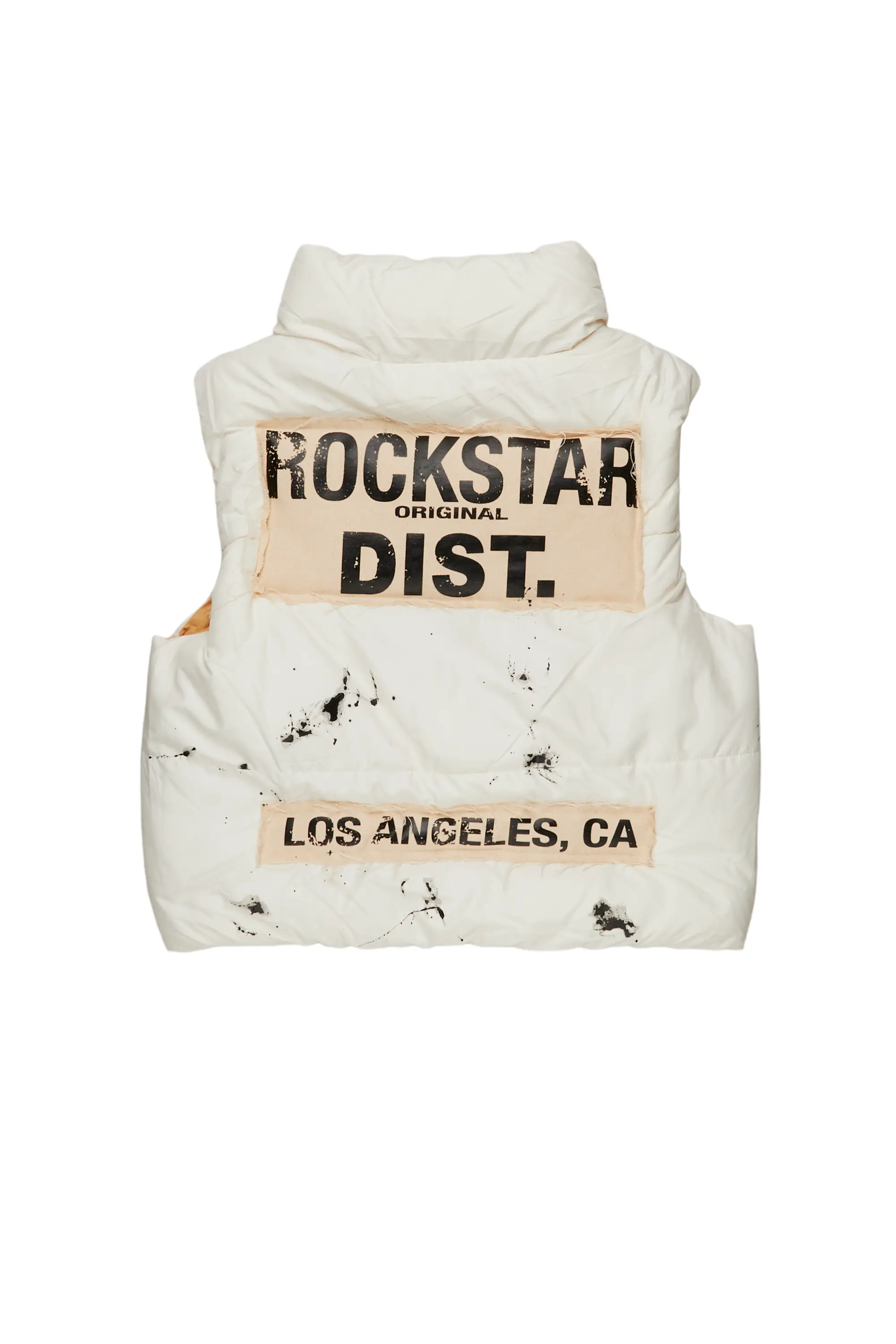 Paigy Ivory Puffer Vest - Image 4