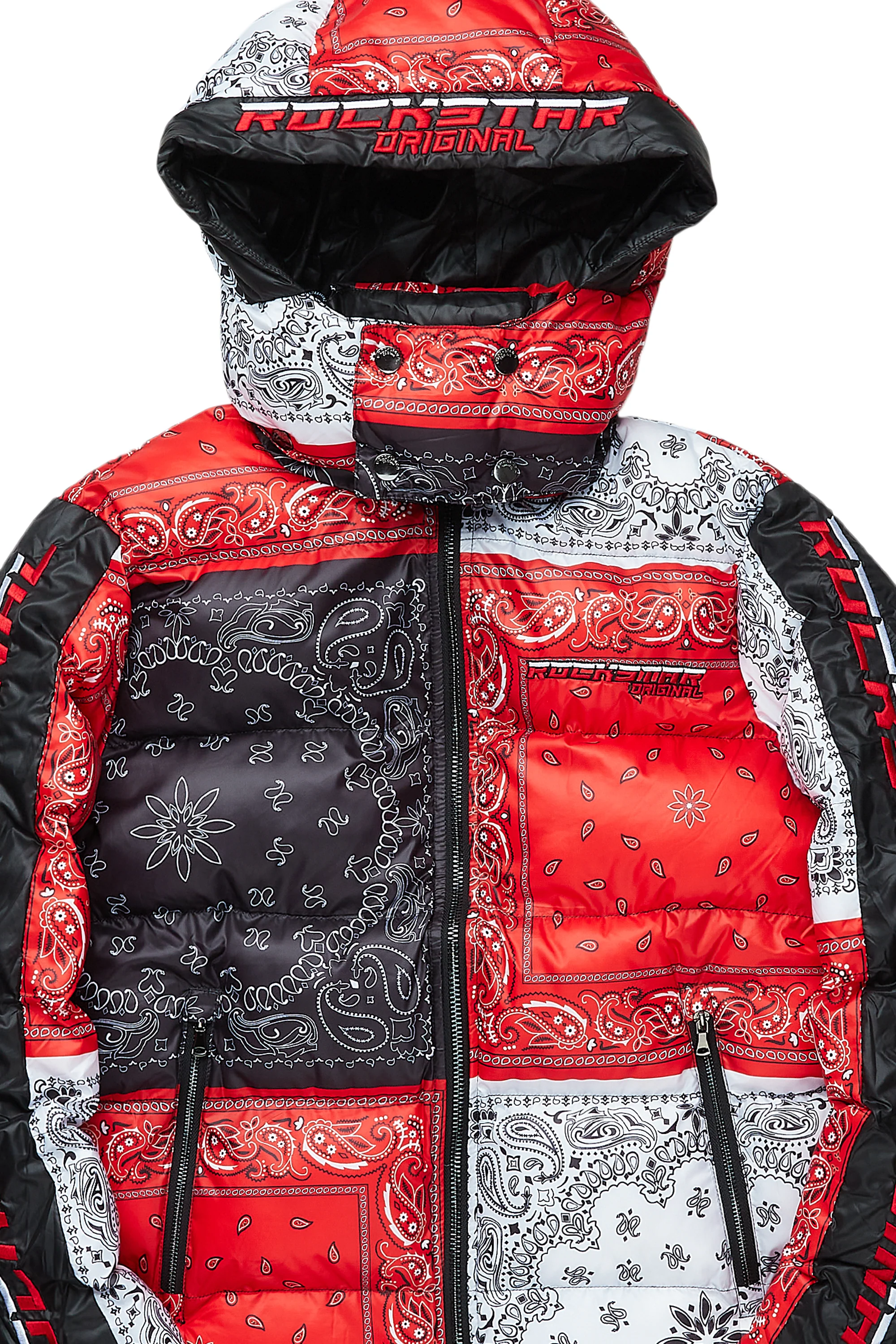 Who's Team Red Oversized Puffer Jacket - Image 13