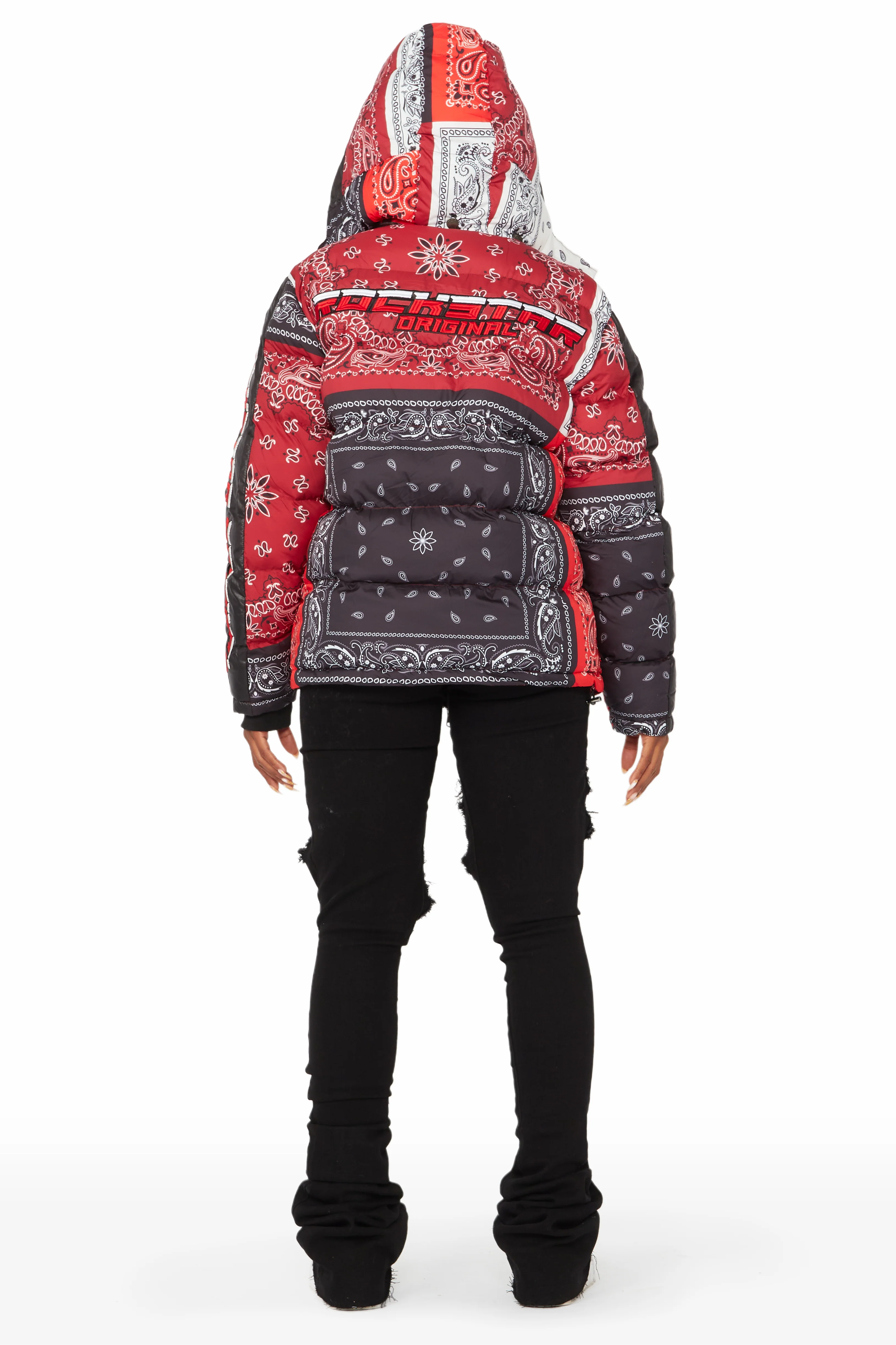 Who's Team Red Oversized Puffer Jacket - Image 18