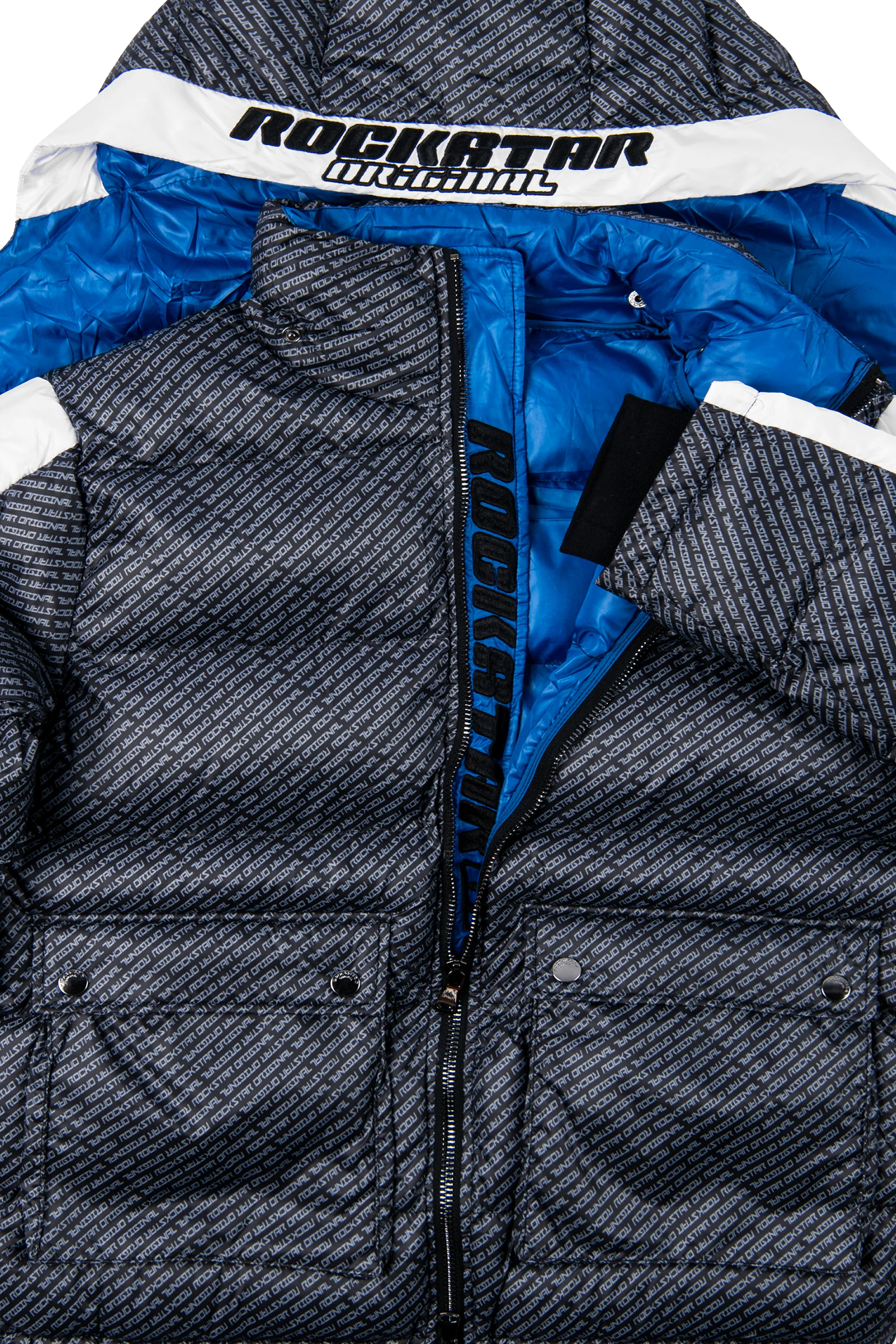 Luna Black Oversized Puffer Jacket - Image 8