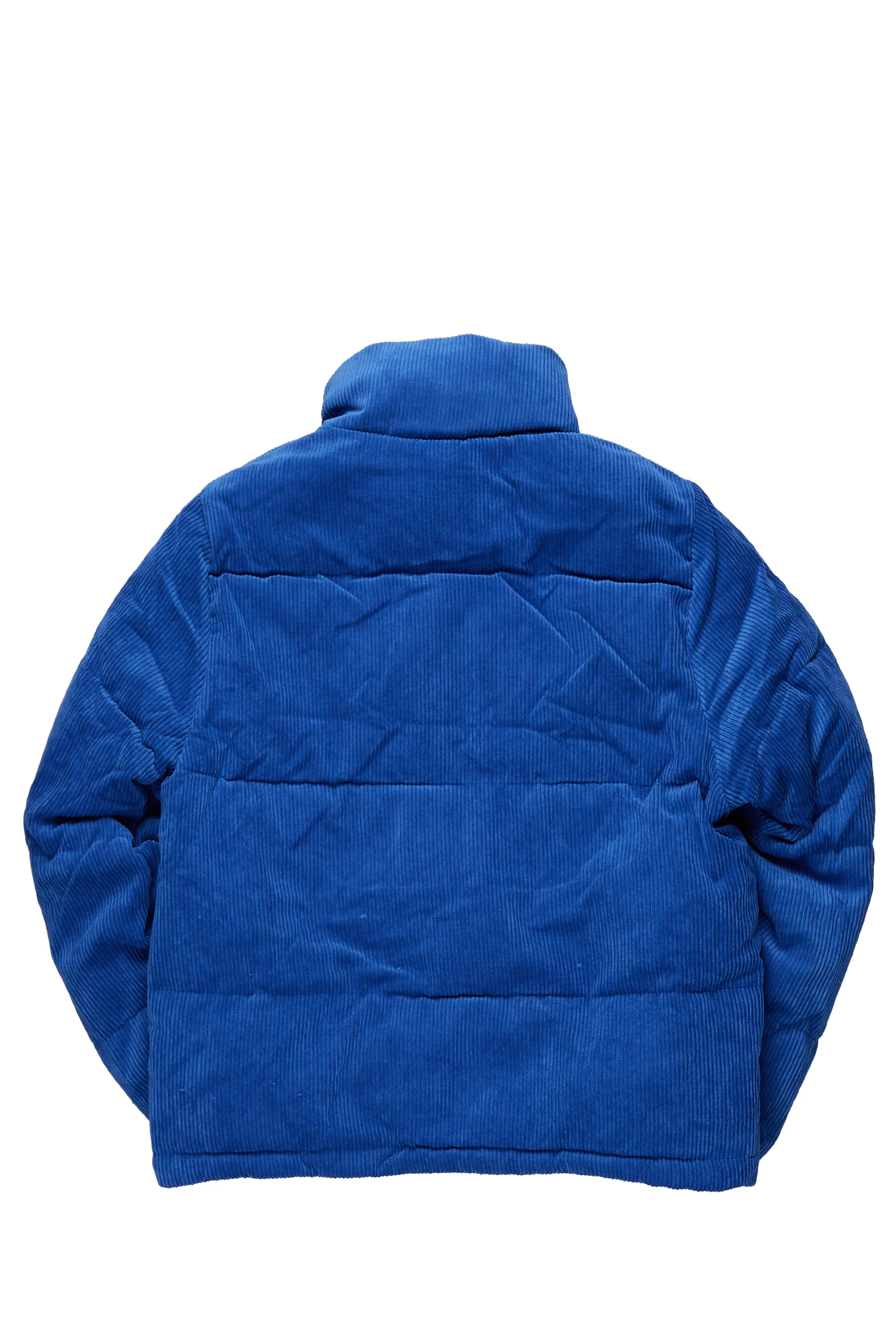 Shirika Royal Blue Puffer Jacket - Image 4