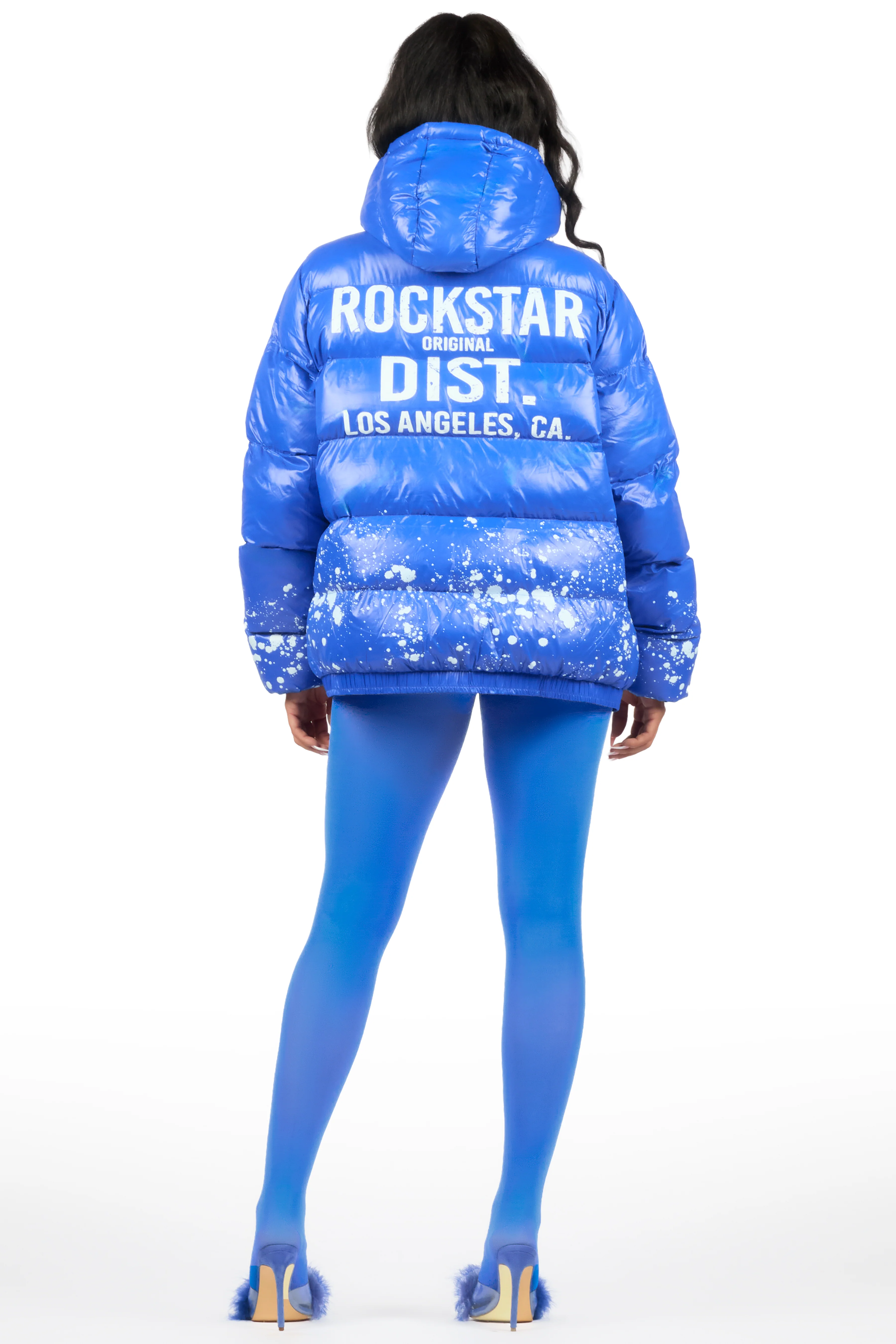 Art Dist. 2.0 Royal Blue Puffer Jacket - Image 9