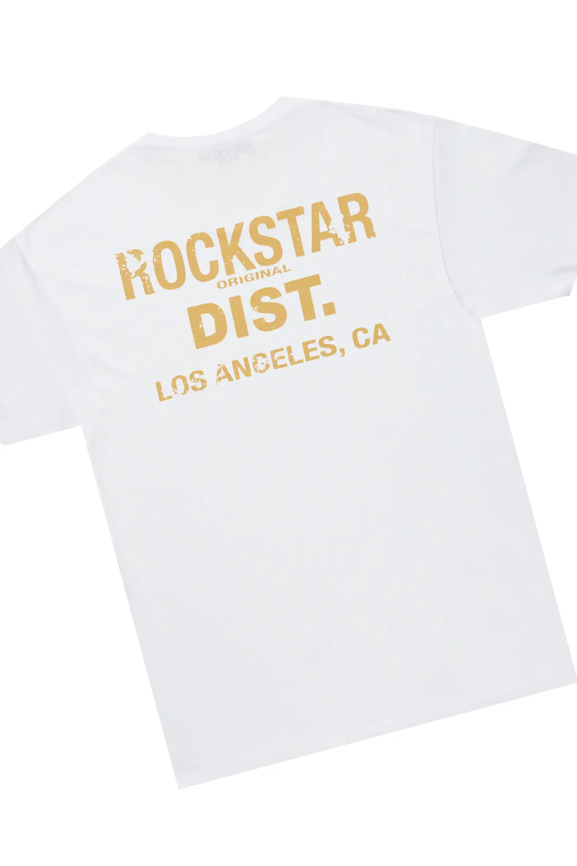 Sharee White/Beige T-Shirt & Jean Set - Image 6