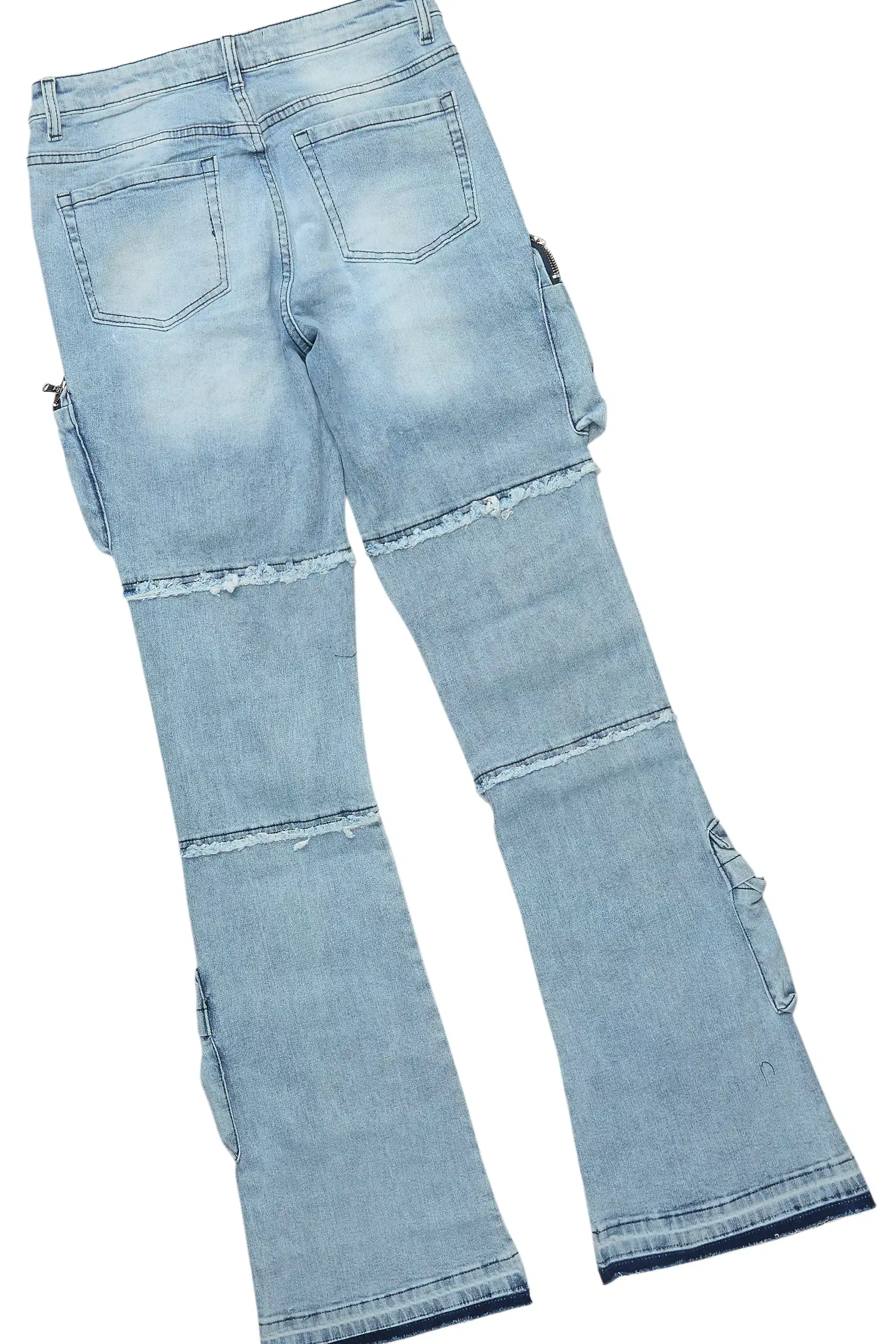 Terrina White Tee & Toniesha Light Wash Jean Set - Image 8