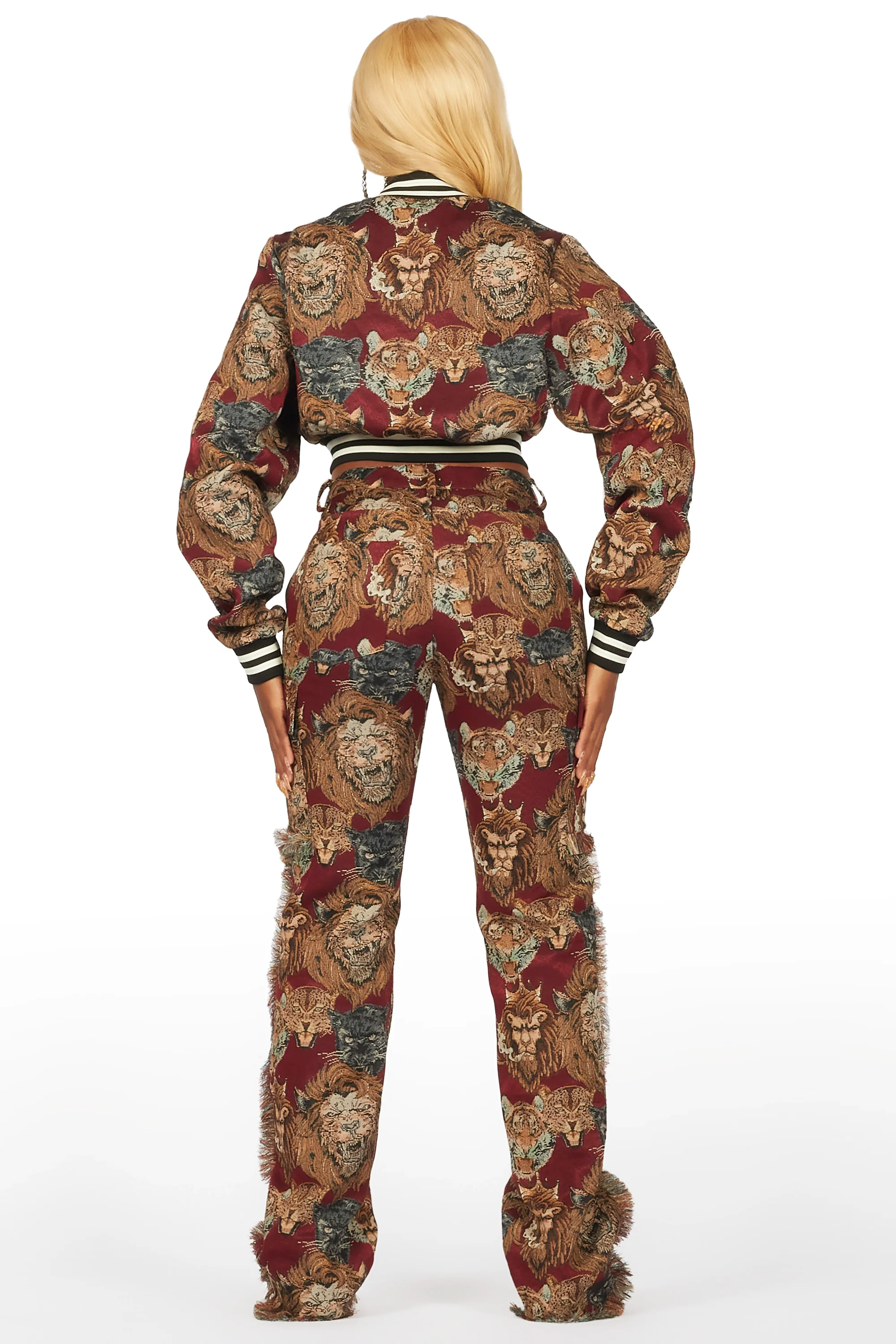 Devina Red Tapestry Set - Image 7
