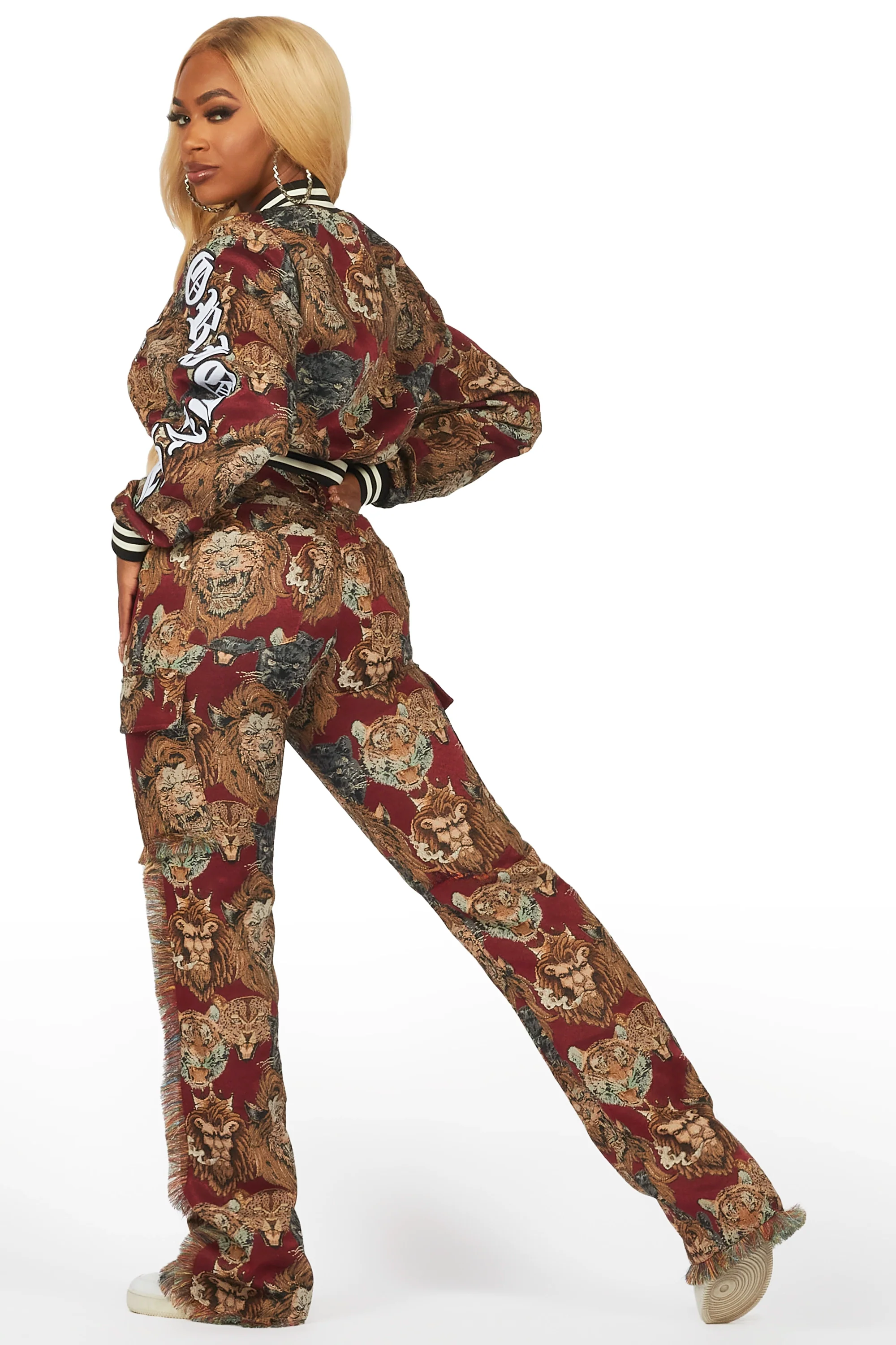 Devina Red Tapestry Set - Image 8