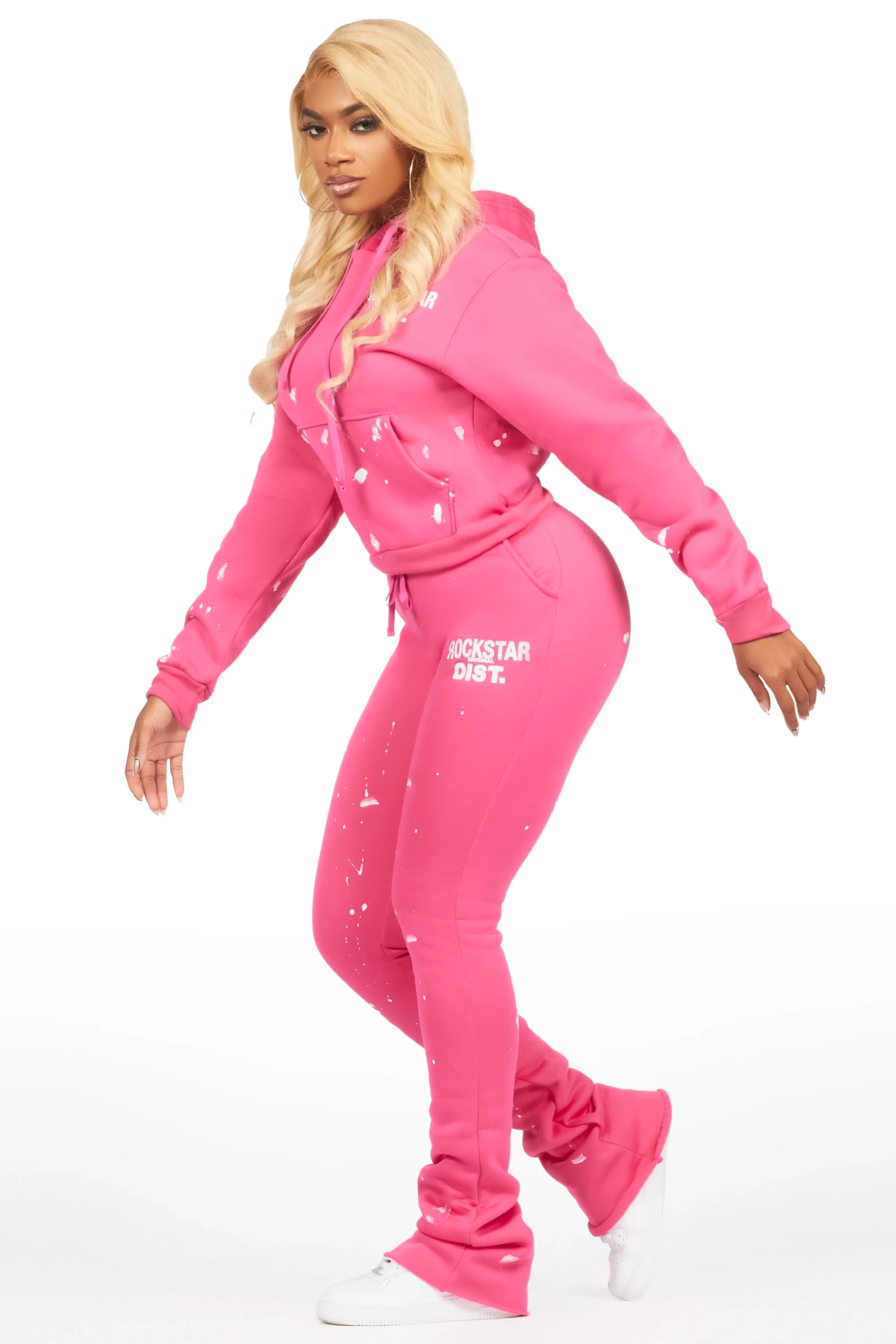 Hadley Hot Pink Super Stacked Trackset - Image 5
