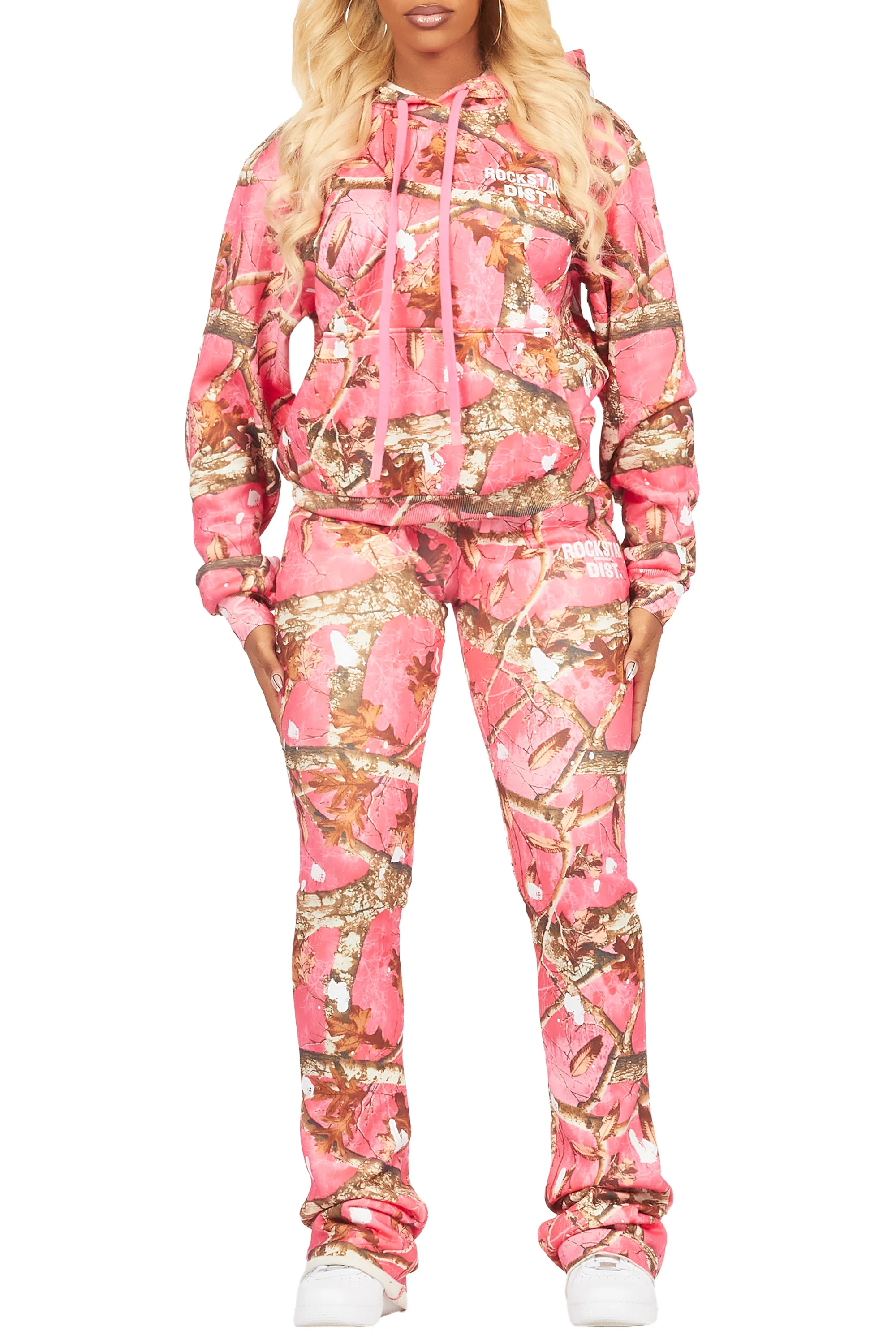 Hadley Pink Tree Camo Super Stacked Trackset - Image 6